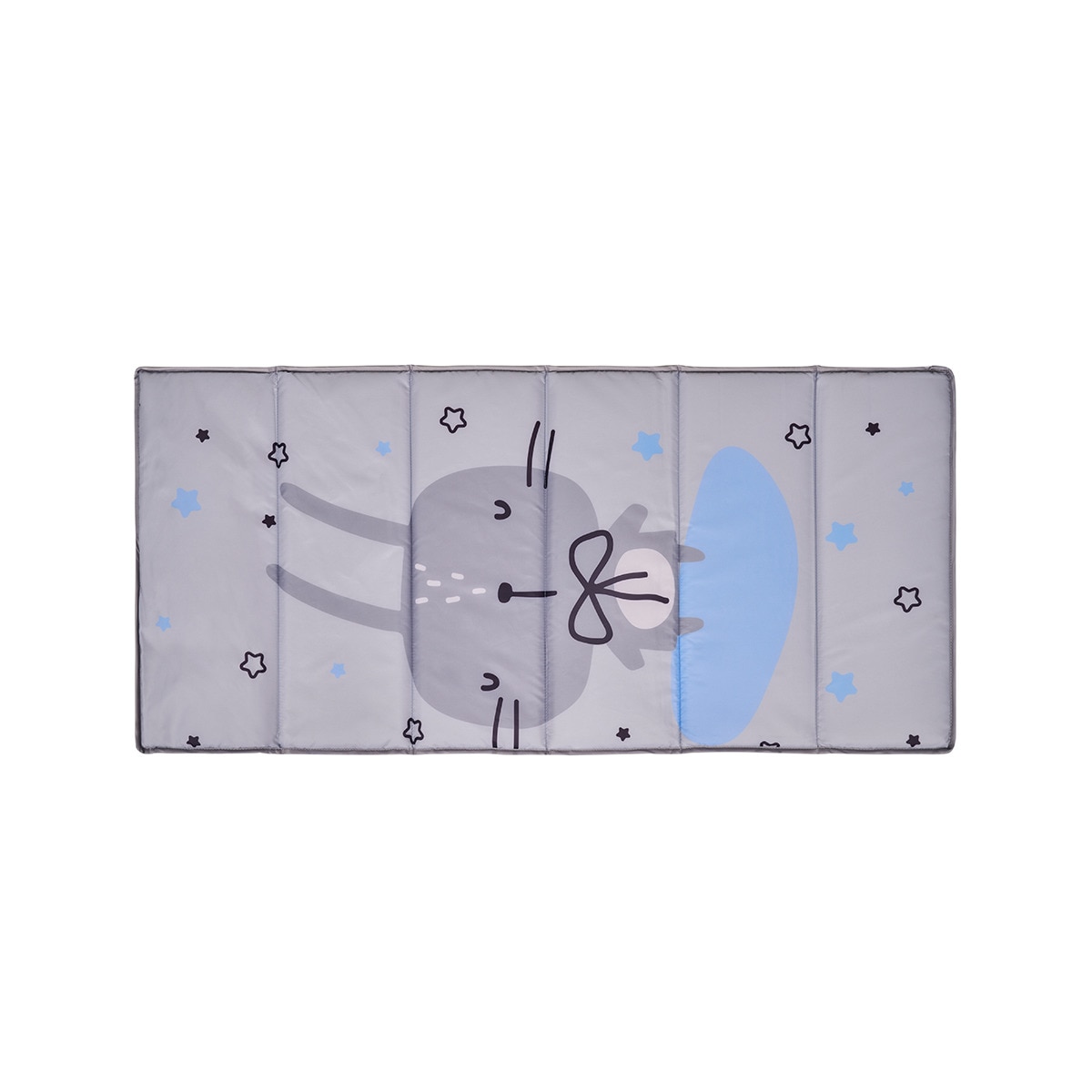 Cuna de viaje Basic Azul-4