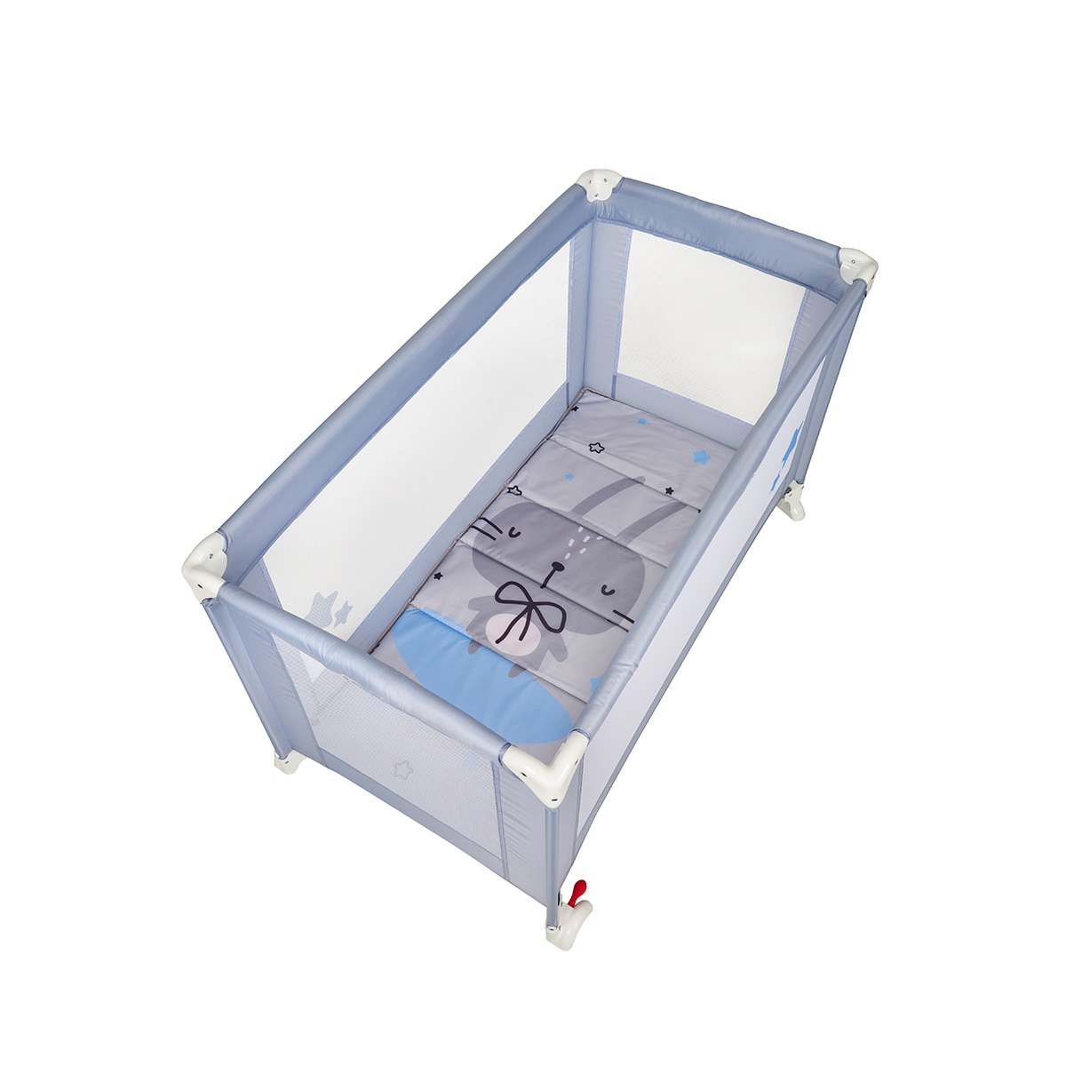 Cuna de viaje Basic Azul-2