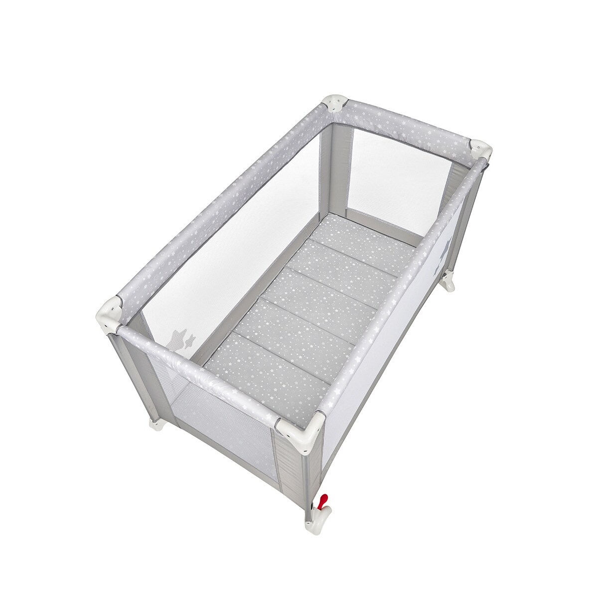 Cuna de viaje Basic Gris-2