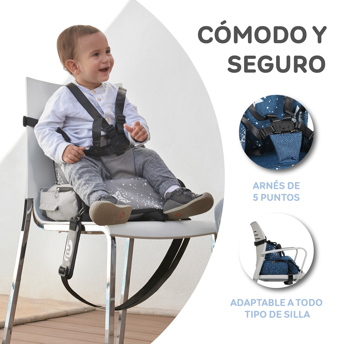 Trona portatil Azul-7