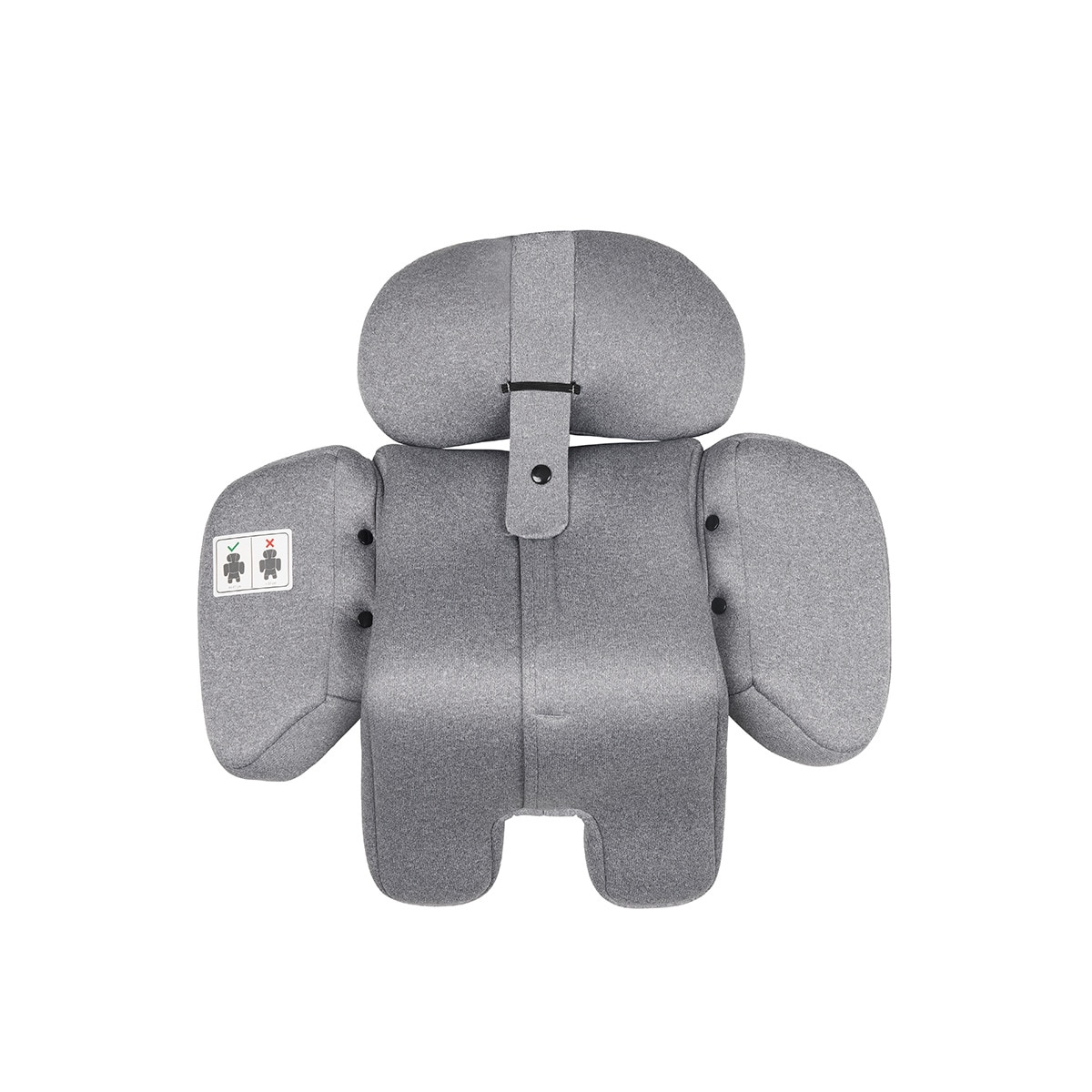 Silla de coche Milos I- Size (40-150cm) Gris-11