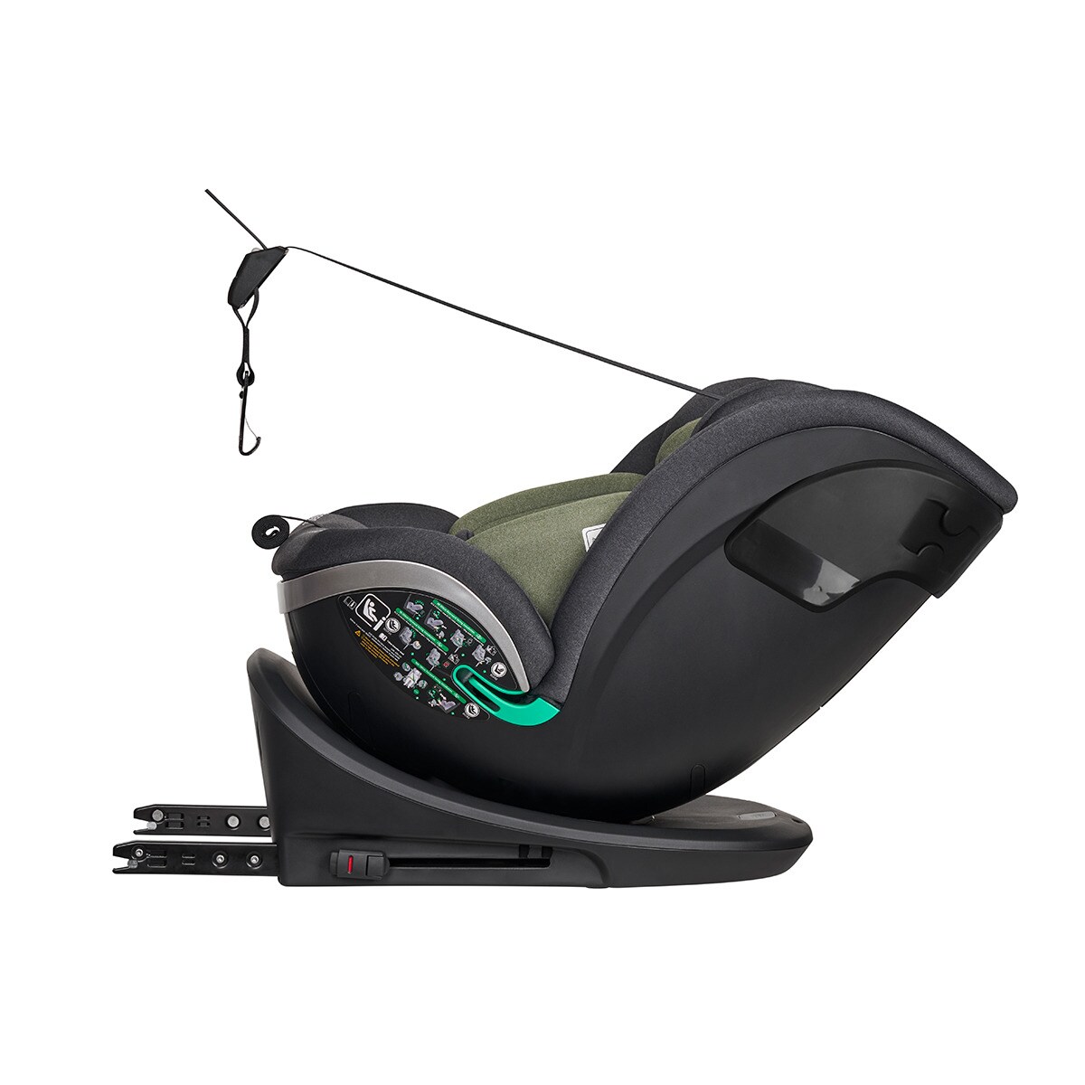 Silla de coche Milos I- Size (40-150cm) Verde-4