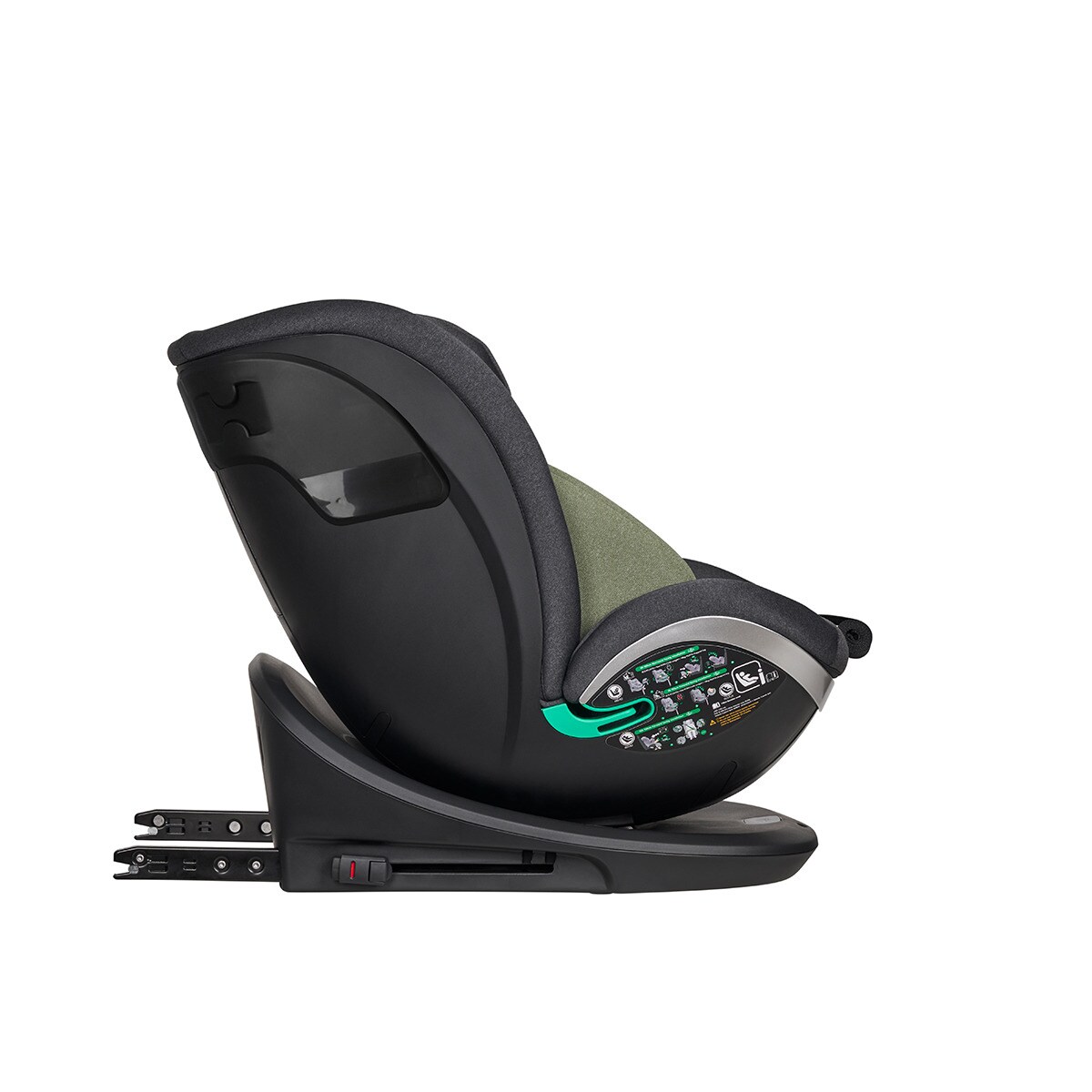 Silla de coche Milos I- Size (40-150cm) Verde-3