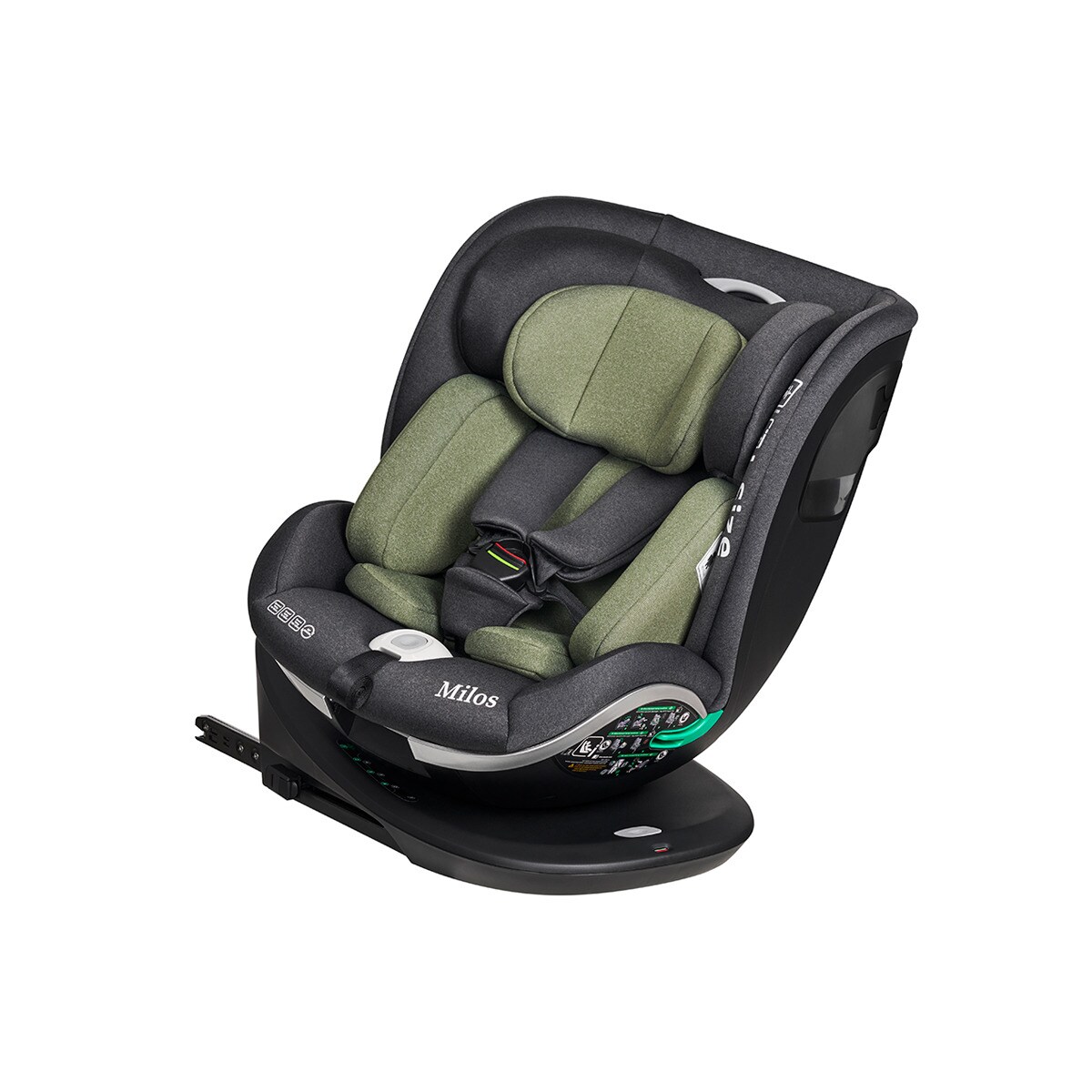 Silla de coche Milos I- Size (40-150cm) Verde-1