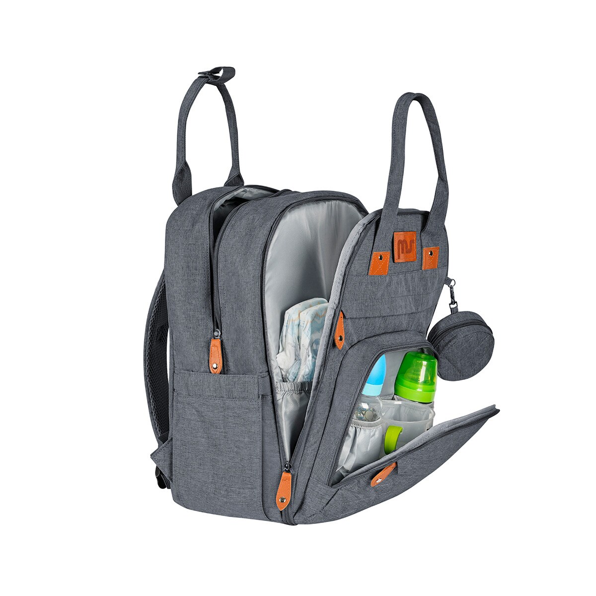 Mochila Storage Gris-3