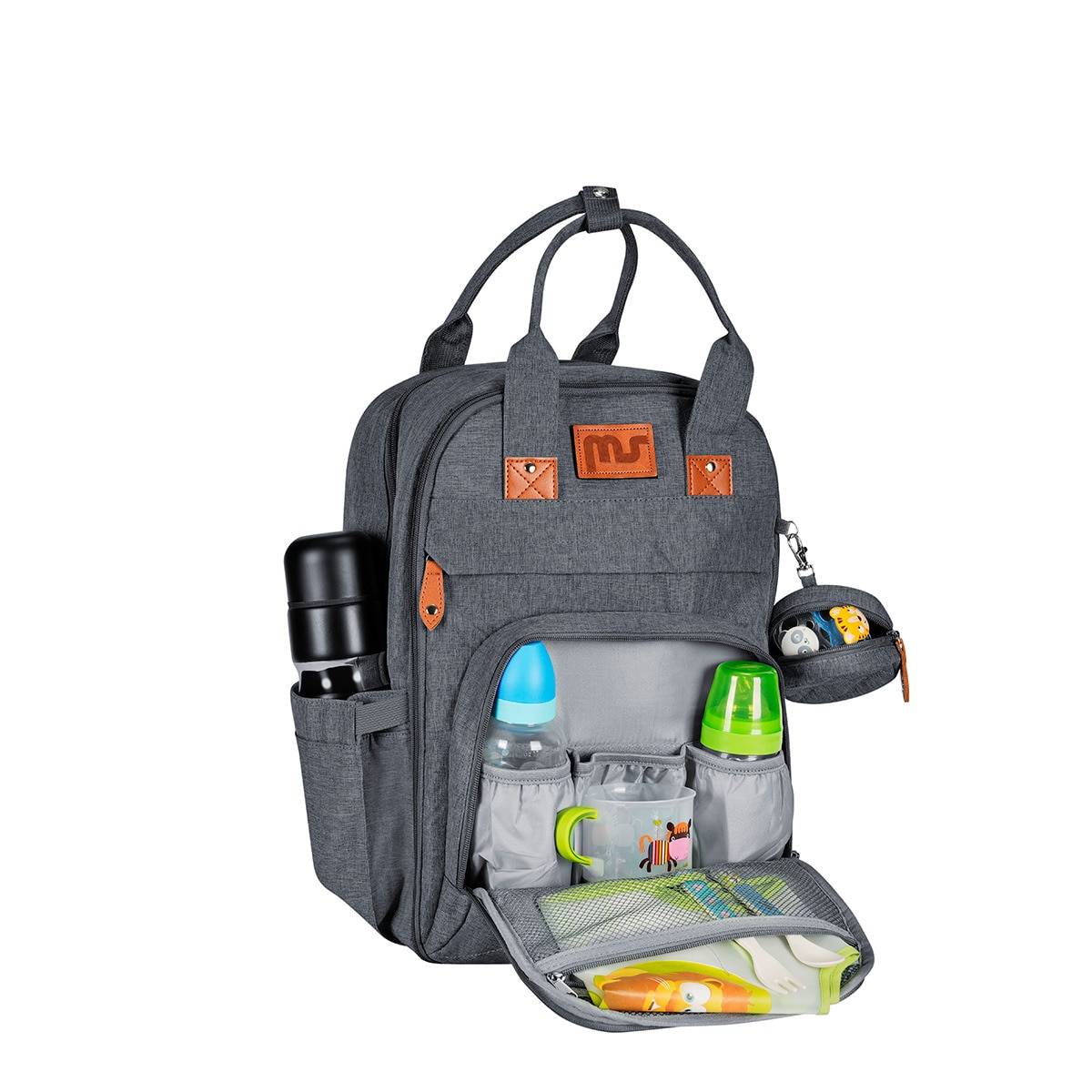 Mochila Storage Gris-2