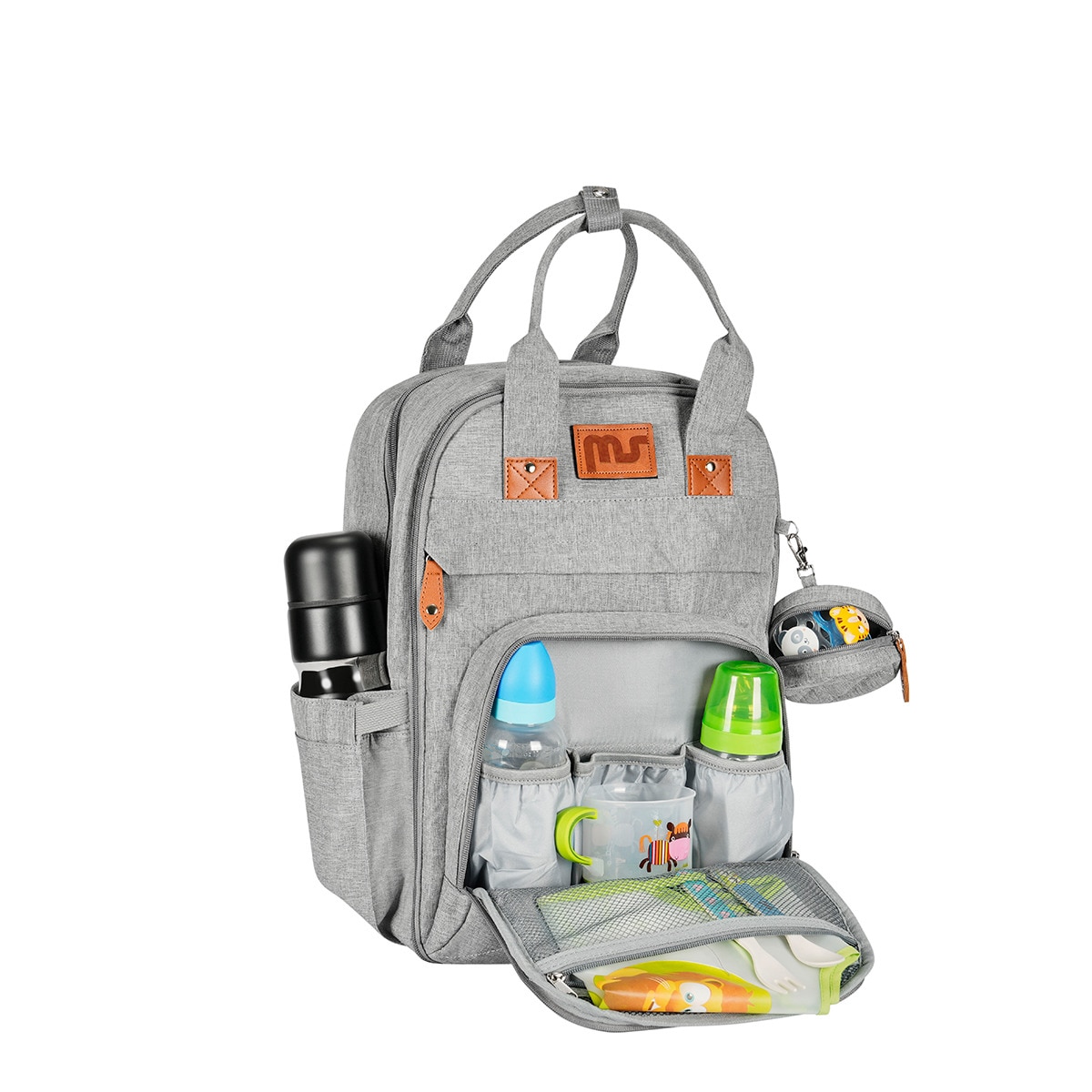 Mochila Storage Gris-2