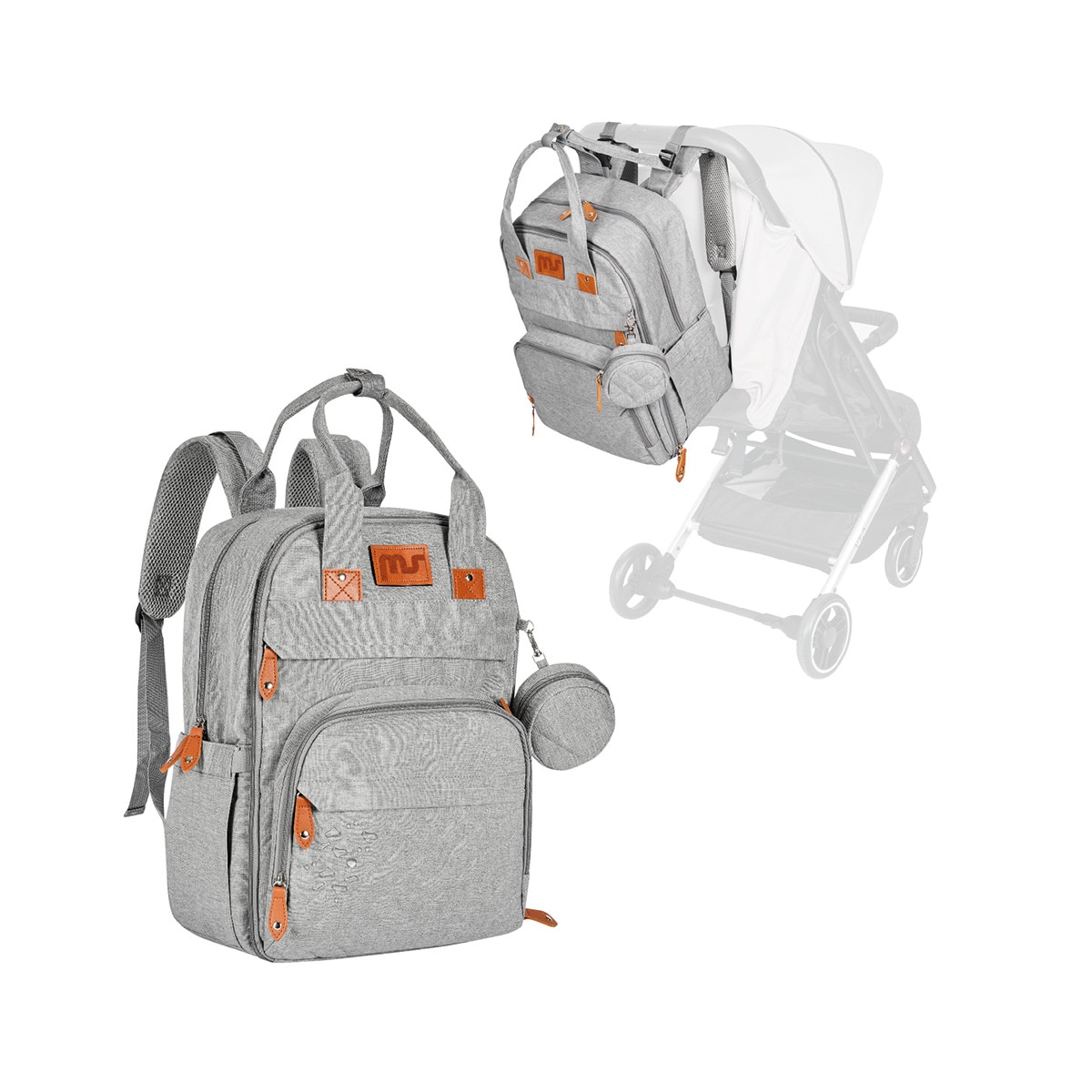 Mochila Storage Gris-9