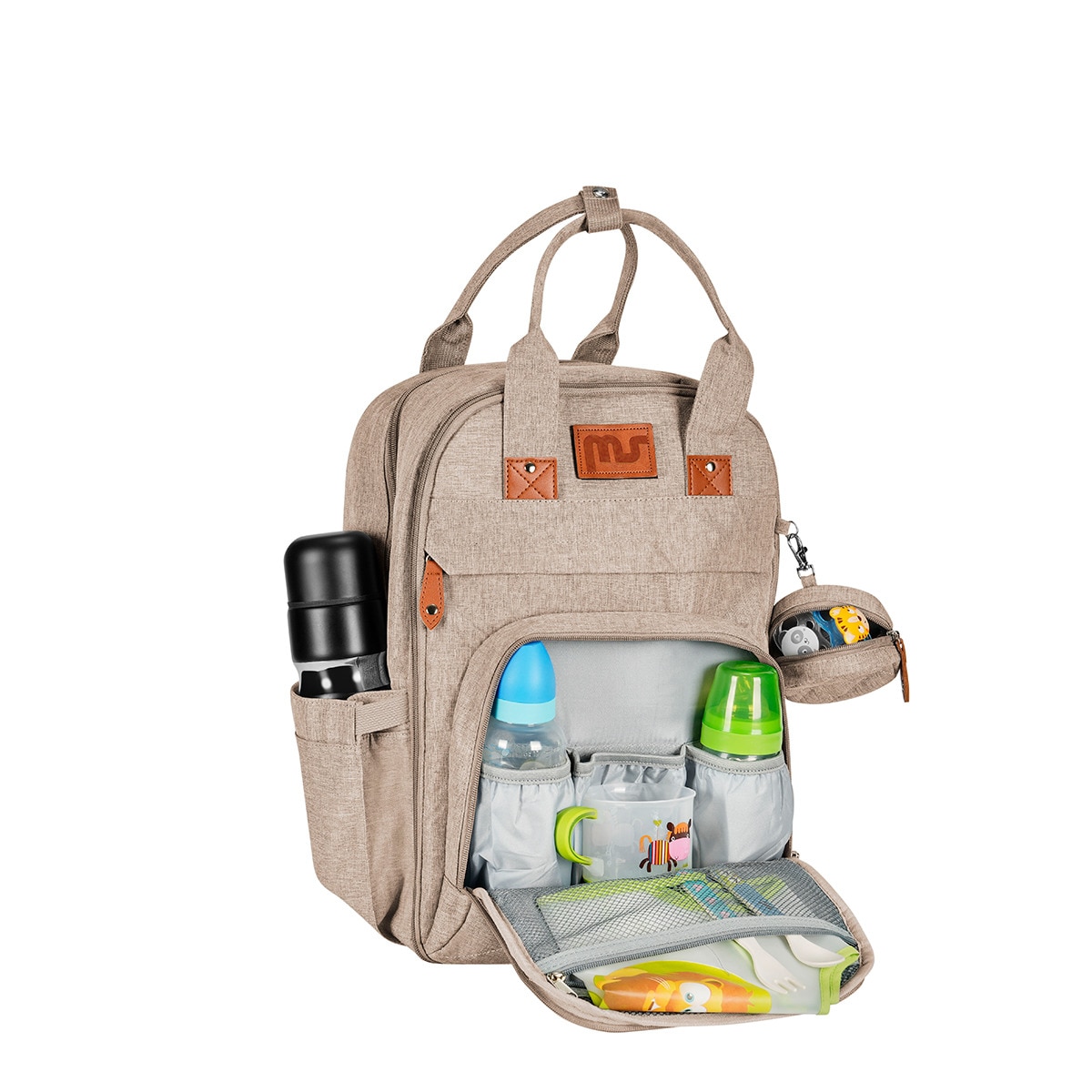 Mochila Storage Marrón-2