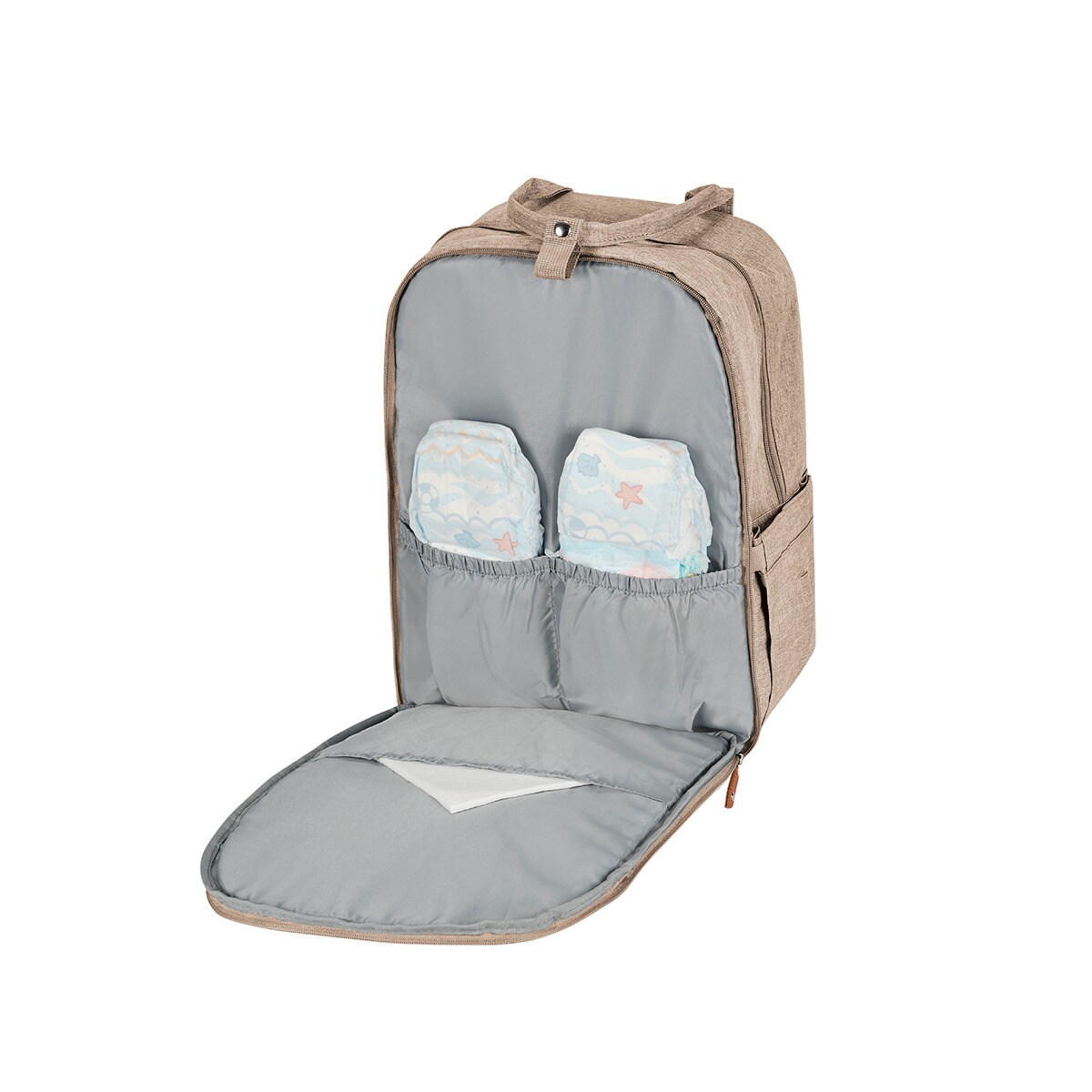 Mochila Storage Marrón-5