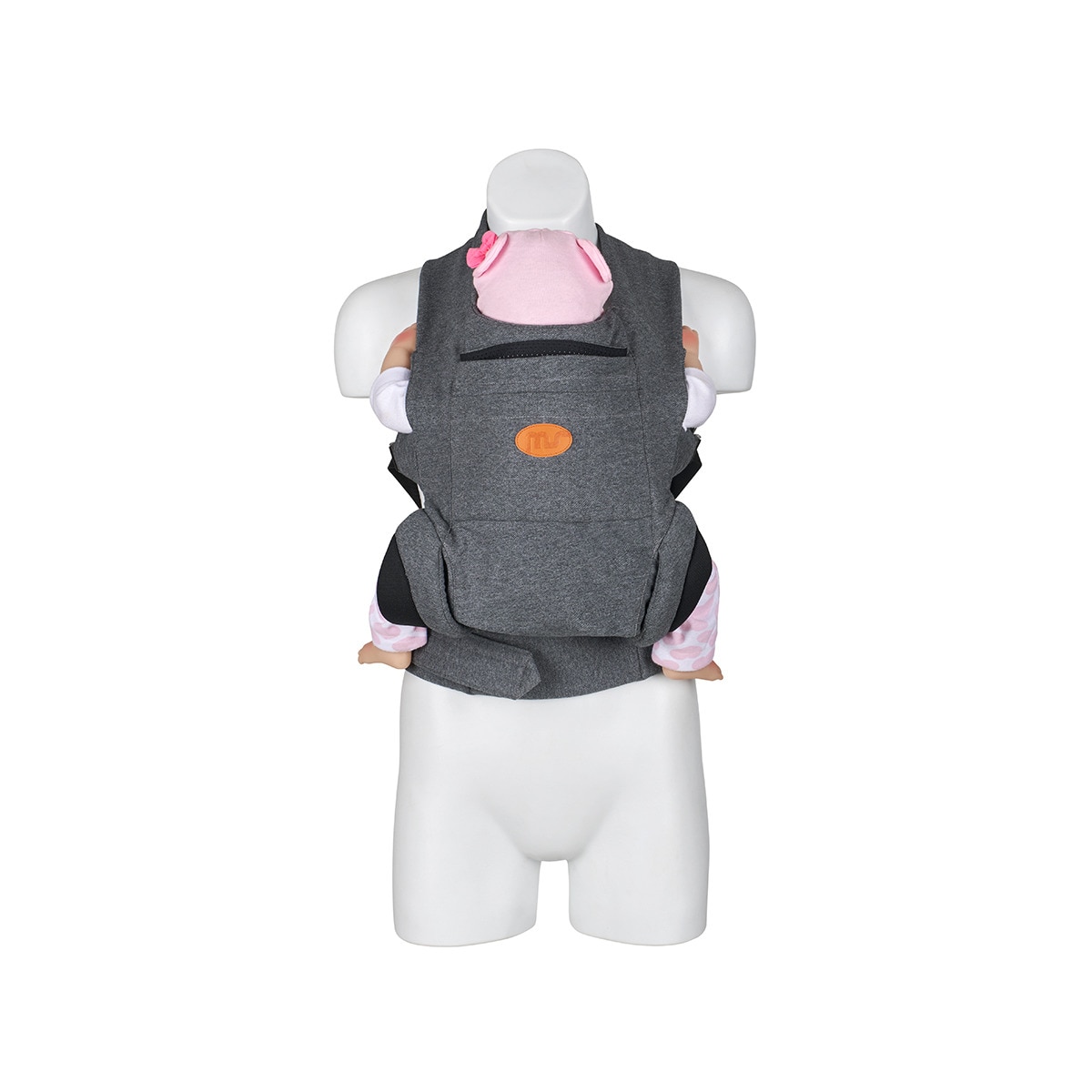 Mochila portabebe Kowari Gris-1