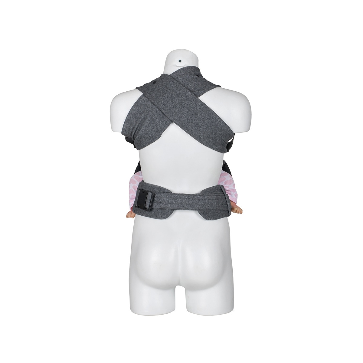 Mochila portabebe Kowari Gris-4