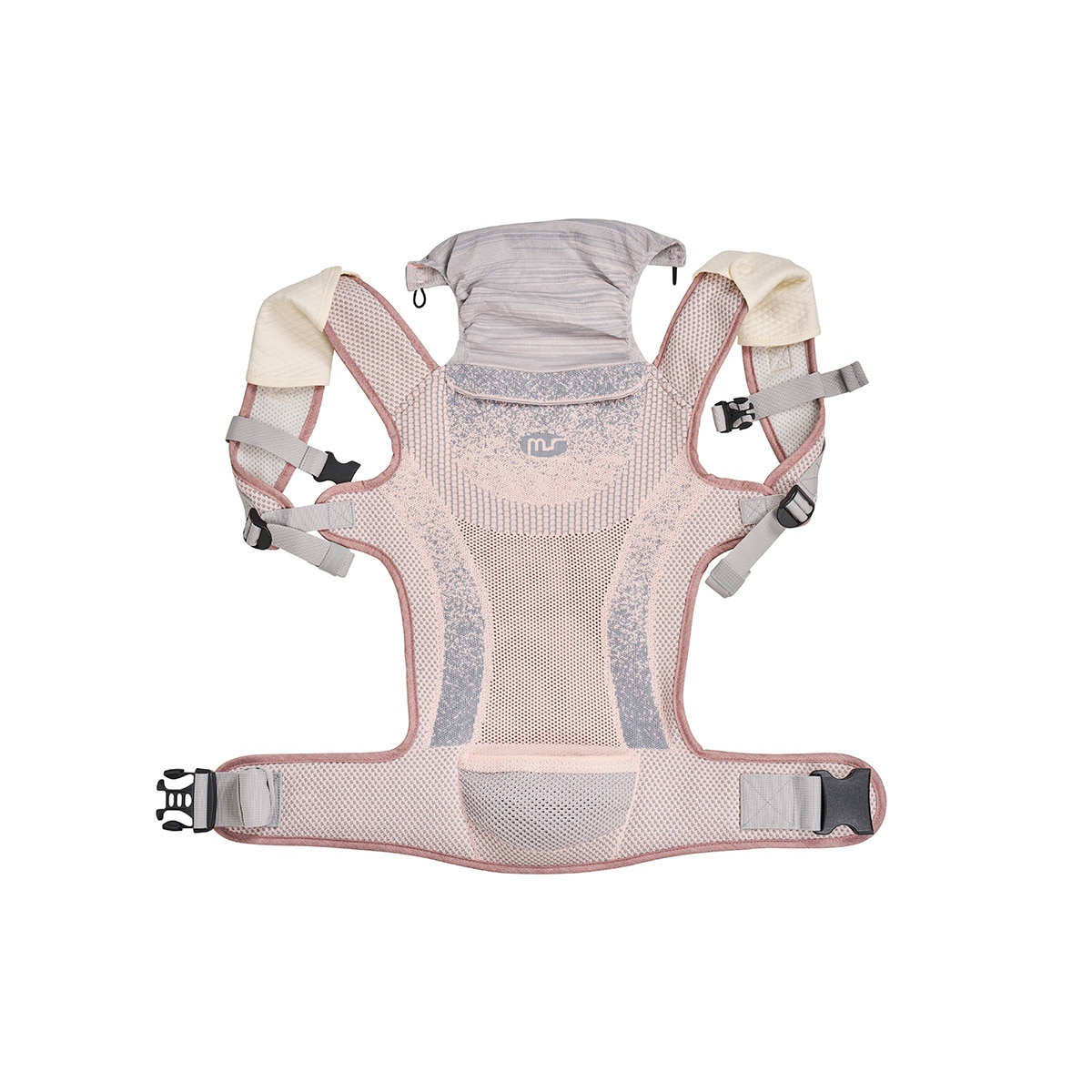 Mochila portabebe Kanguro Rosa-4