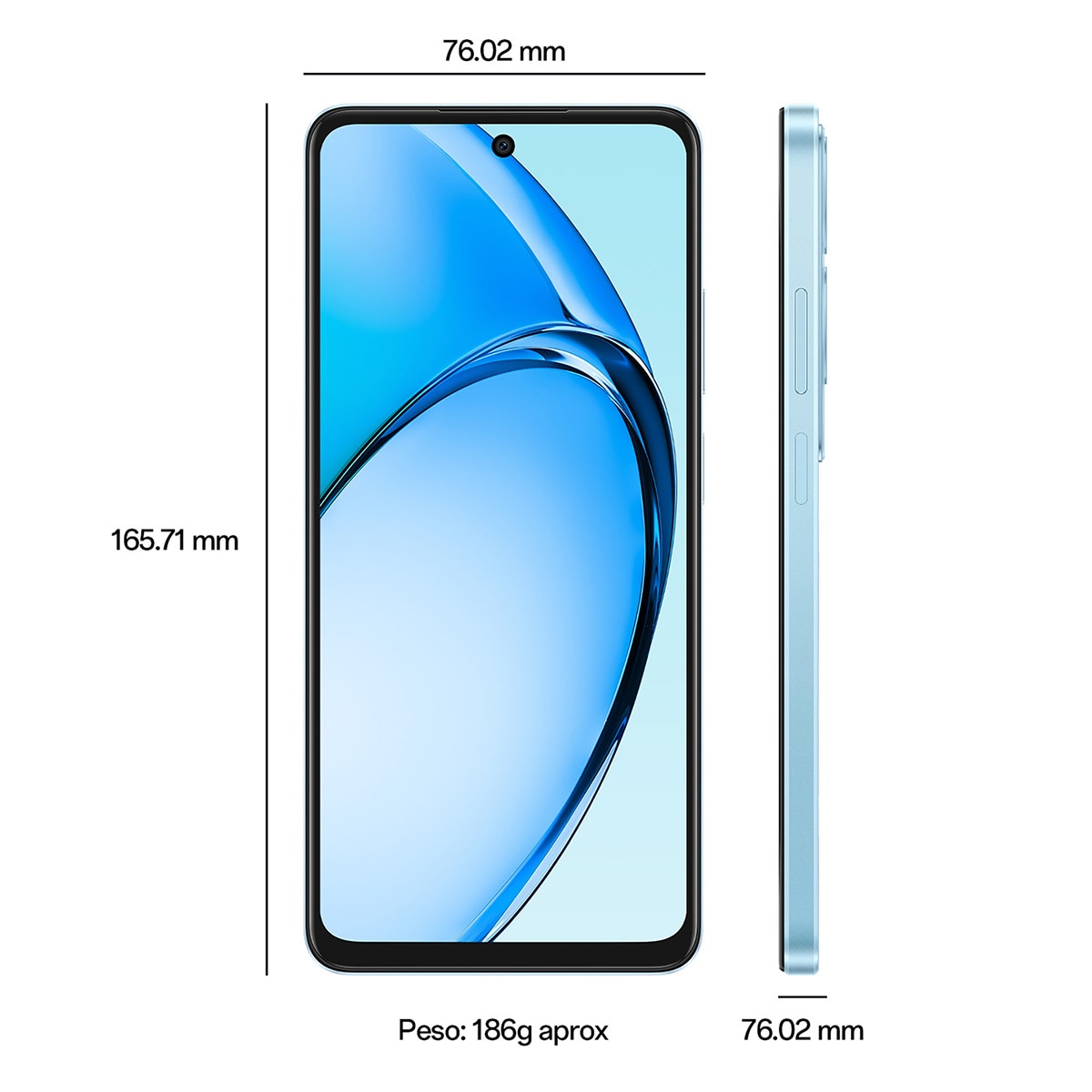 Oppo A60 8 GB + 256 GB móvil libre Azul-12