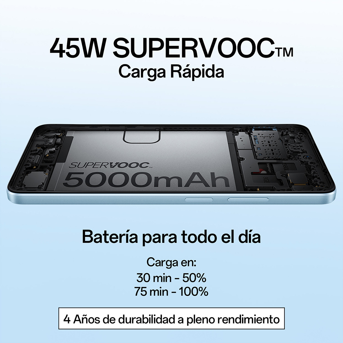 Oppo A60 8 GB + 256 GB móvil libre Azul-11