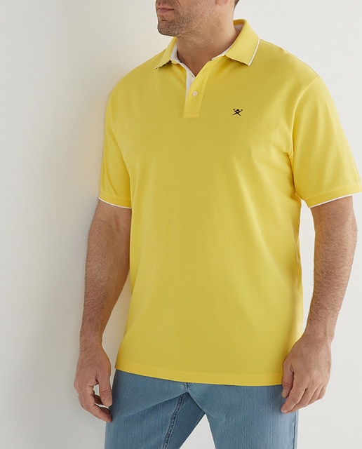 Imagen 0 de Polo de hombre fantasía bajo cuello tallas grandes