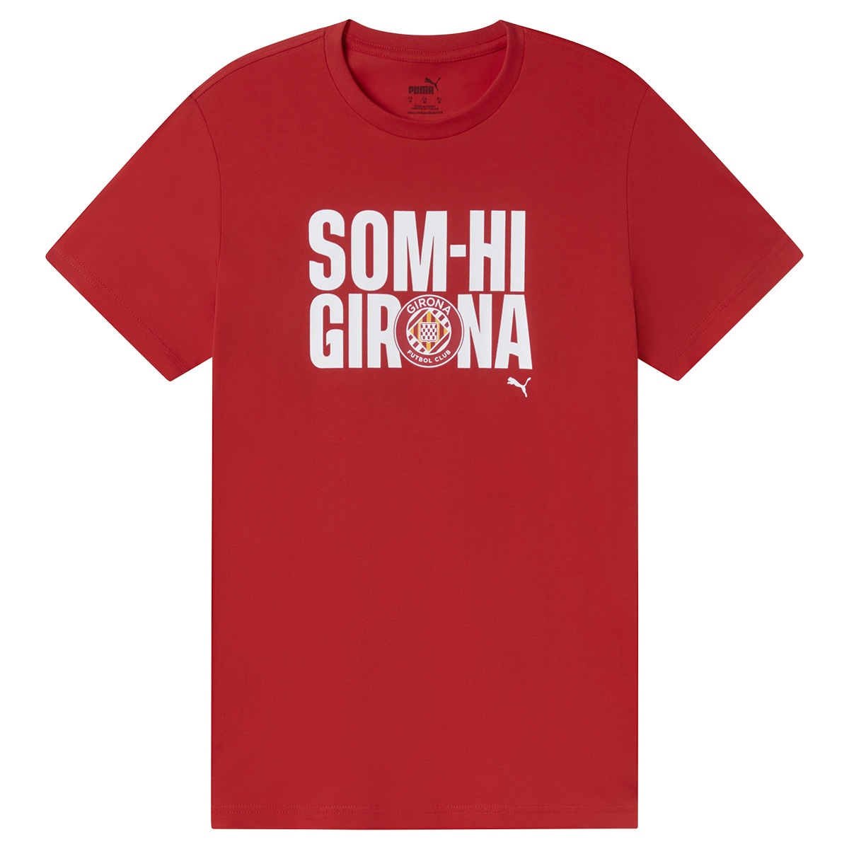 T-shirt Unissexo SOM-HI Tee Girona FC Vermelho-1