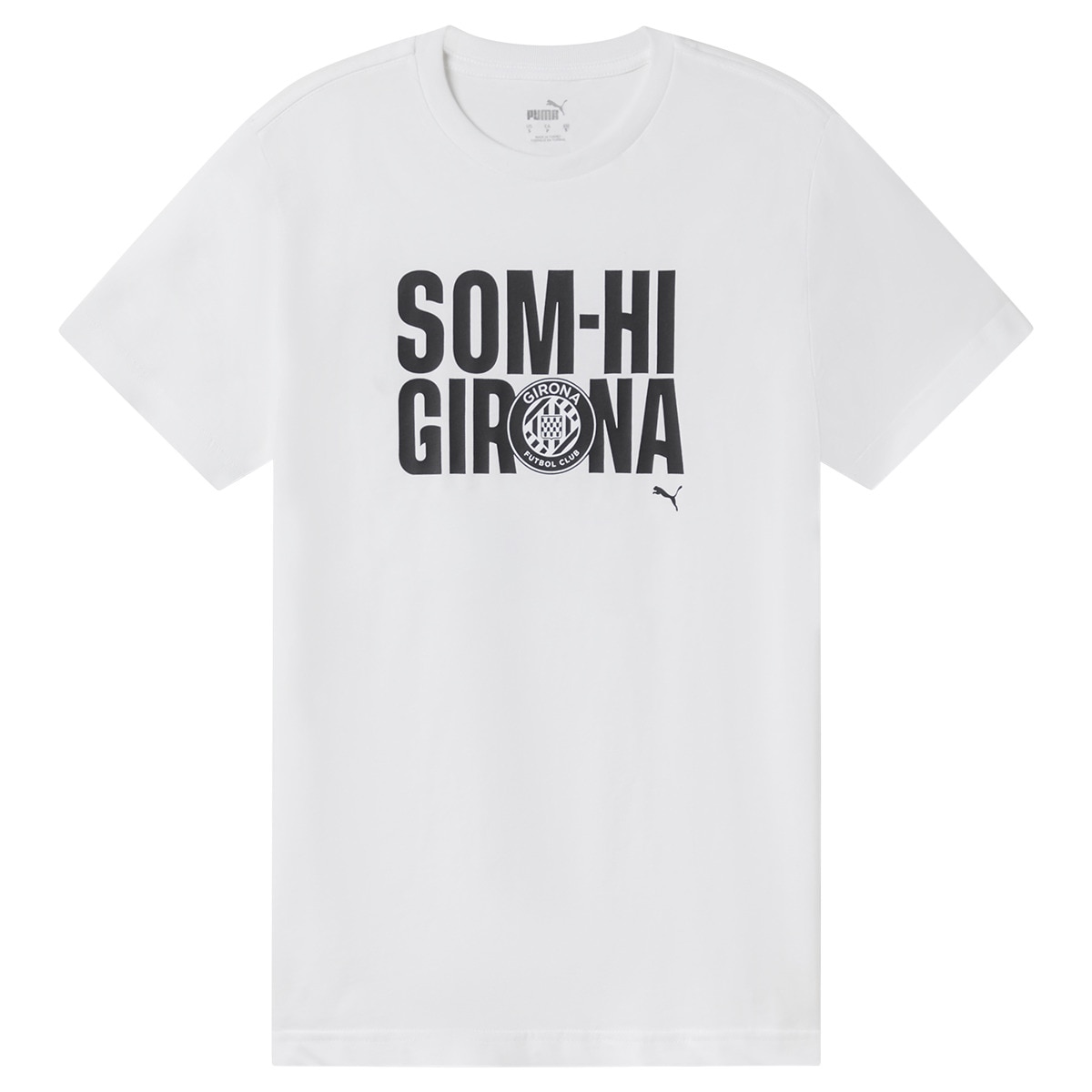 T-shirt Unissexo SOM-HI Tee Girona FC Branco-1