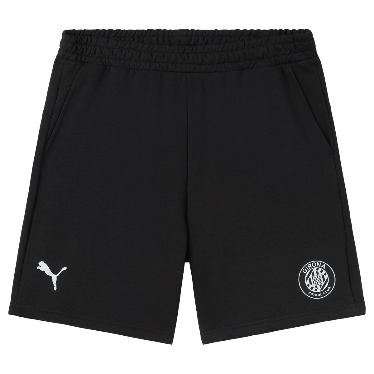 Calções Unissexo SOM-HI Short Girona FC Preto-1