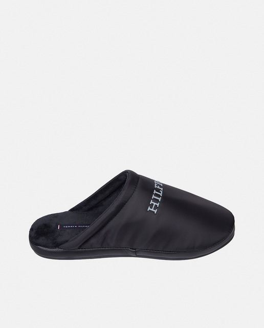 Zapatilla de casa en nylon con logo