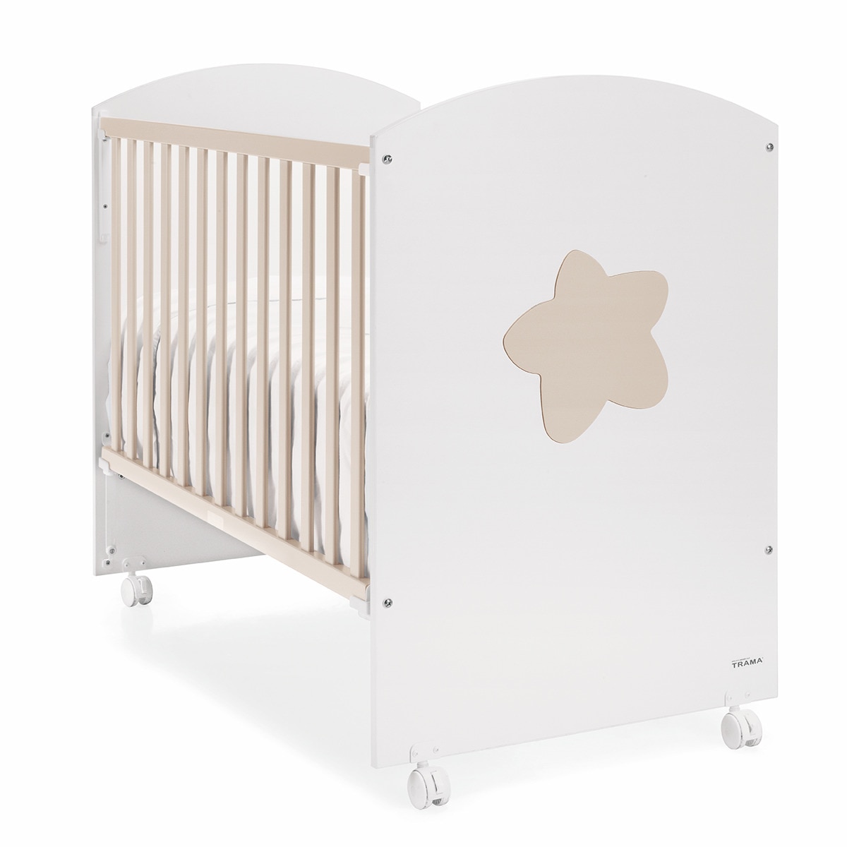 Imagem 0 de Cama Cosleep Big Star Branco/Terra Claro