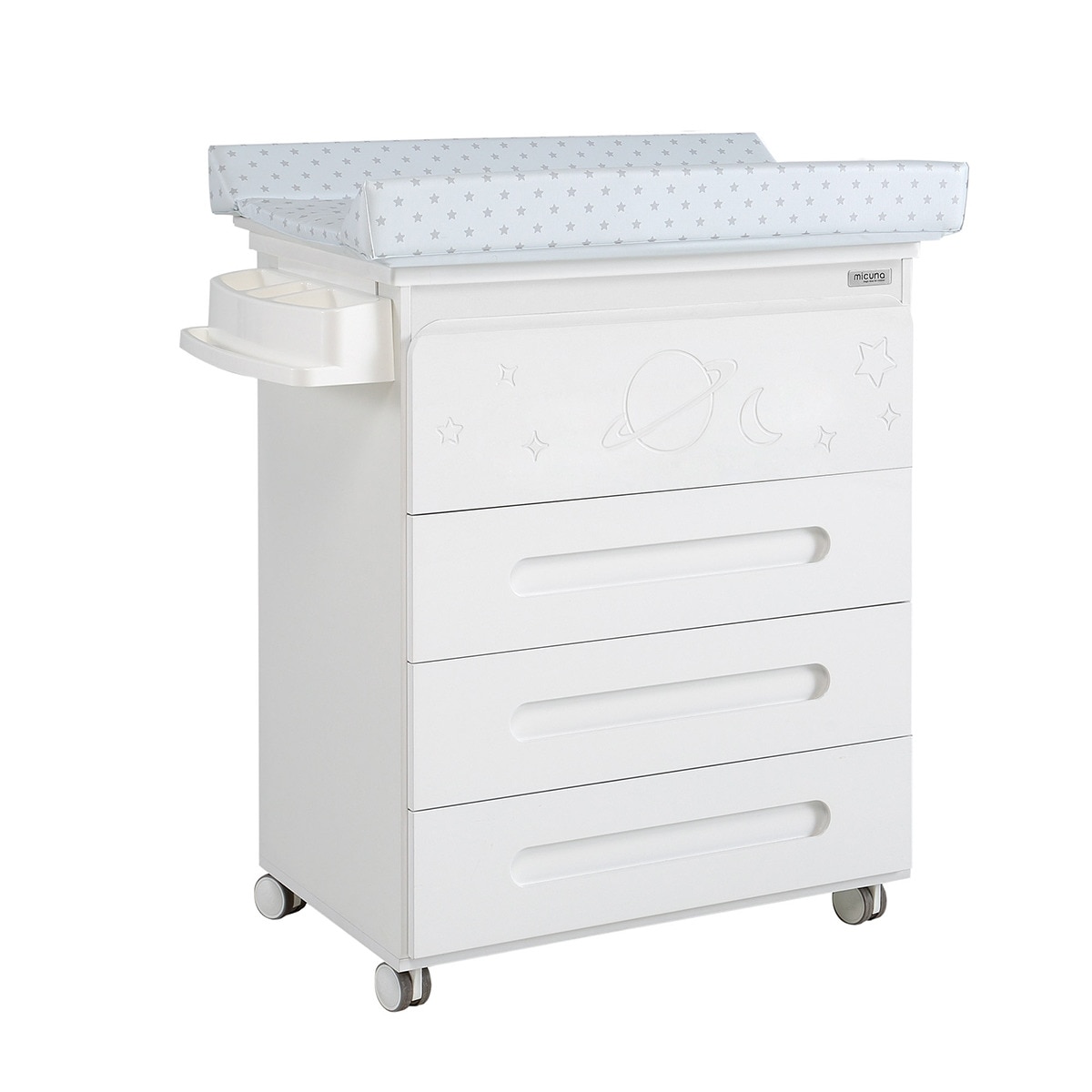 Imagem 0 de Cómoda com Banheira e Muda-fraldas (4 Gavetas) Dolce Magic