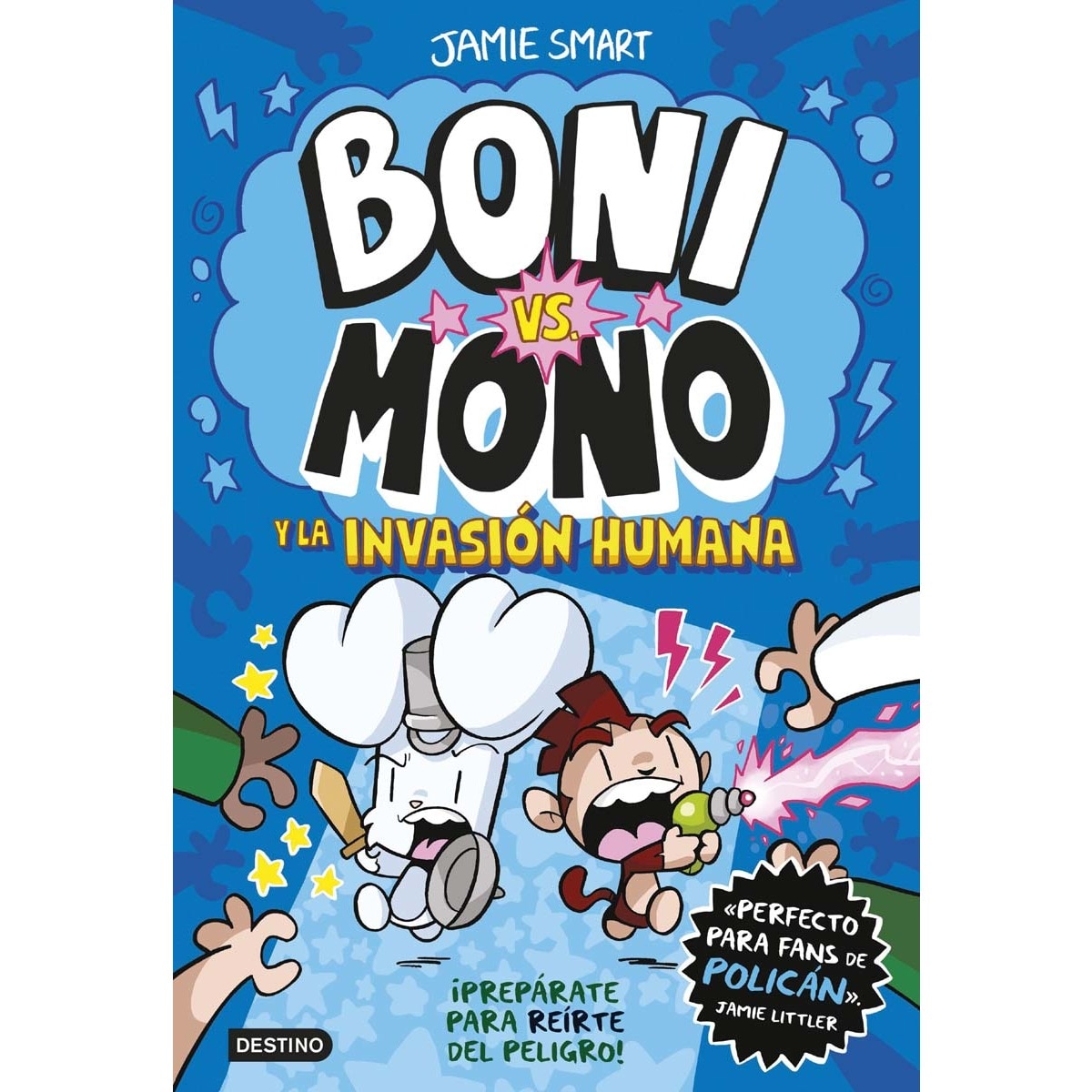 Imagen 0 de BONI VS. MONO 2. BONI VS. MONO Y LA INVA  (Tapa dura)