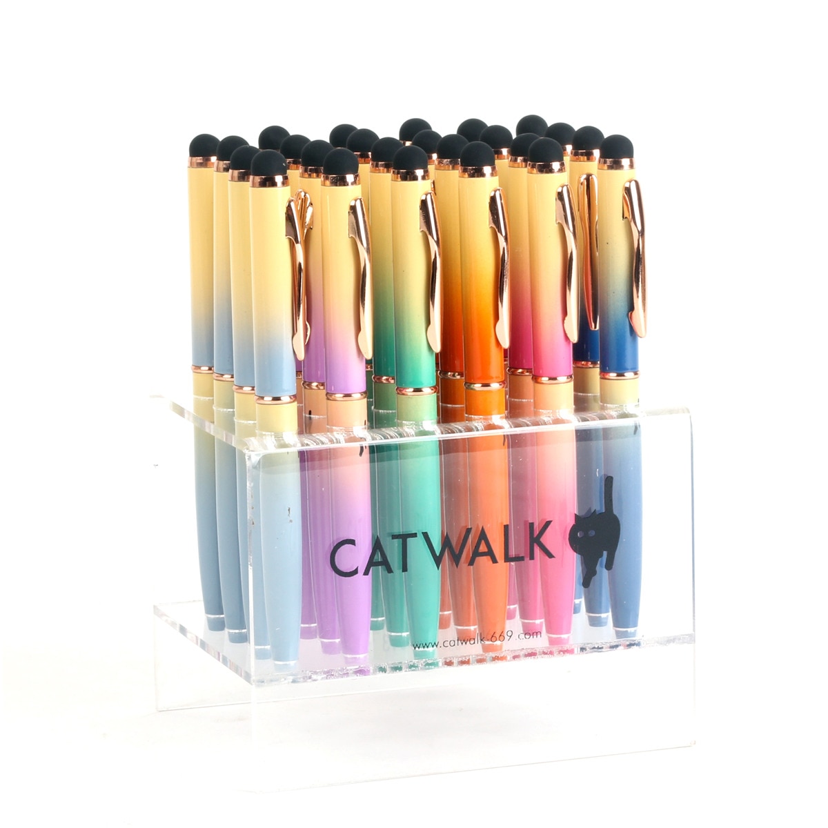 Esferográfica com ponteiro tátil Catwalk-669 Fade 2