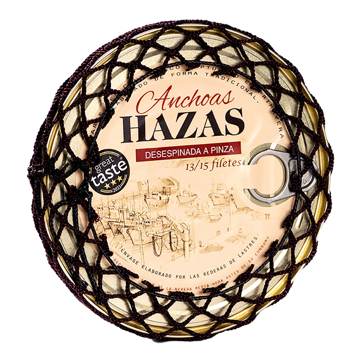 Anchoas despinadas del Cantábrico en aceite de oliva 13-15 filetes Hazas 1