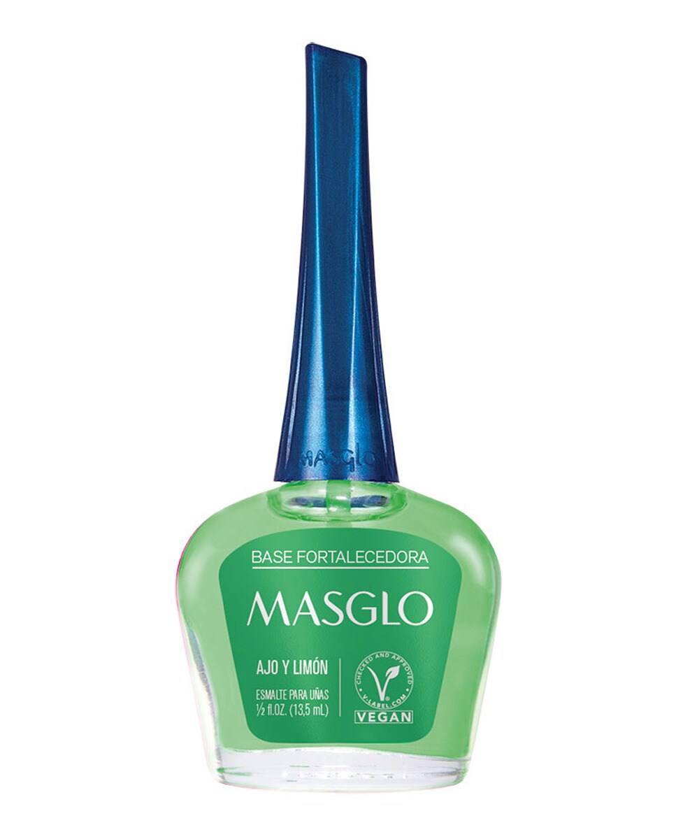 Base de uñas fortalecedora Ajo y Limón 13,5 ml Masglo · MASGLO · El Corte Inglés