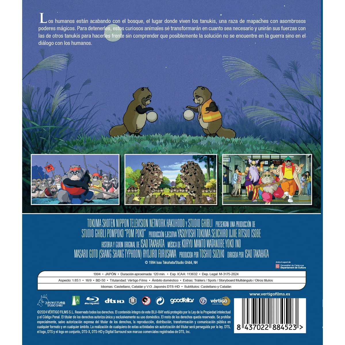 Pompoko (Blu-Ray) 2