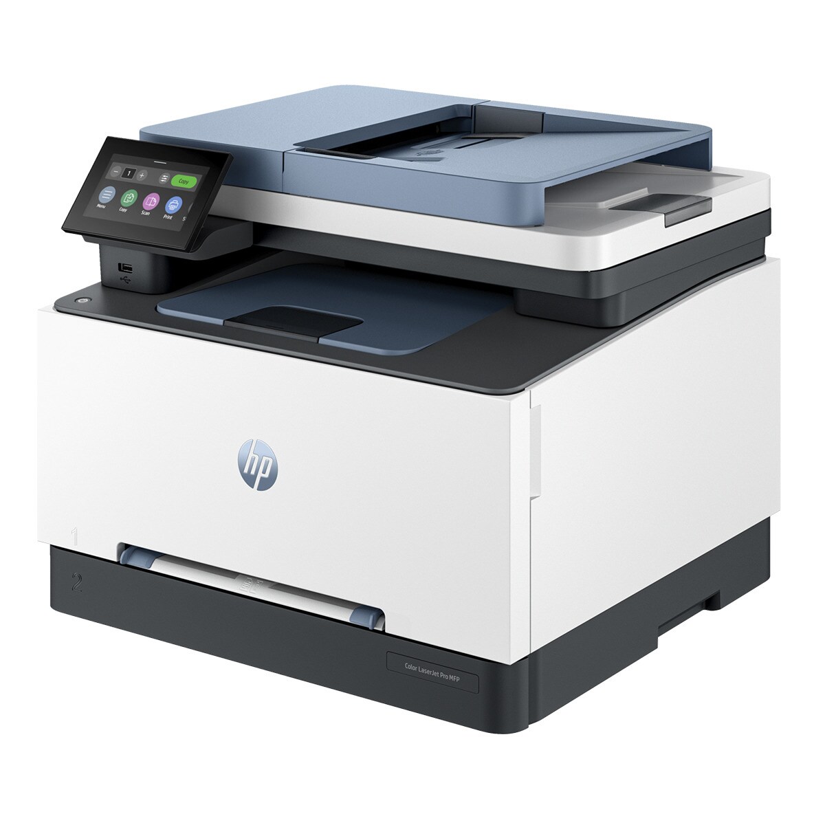 Impresora Multifunción HP Color LaserJet Pro 3302sdw, Ethernet y Wi-Fi Blanco / Azul-4