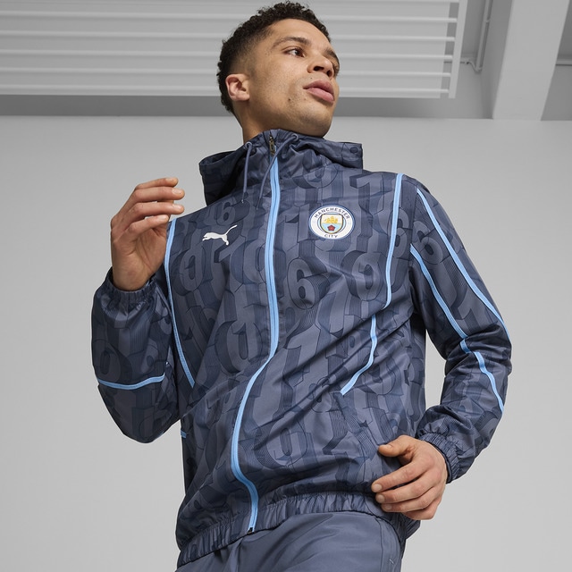 Imagen 0 de Chaqueta de hombre Manchester City 2024-2025 Prematch Woven Puma