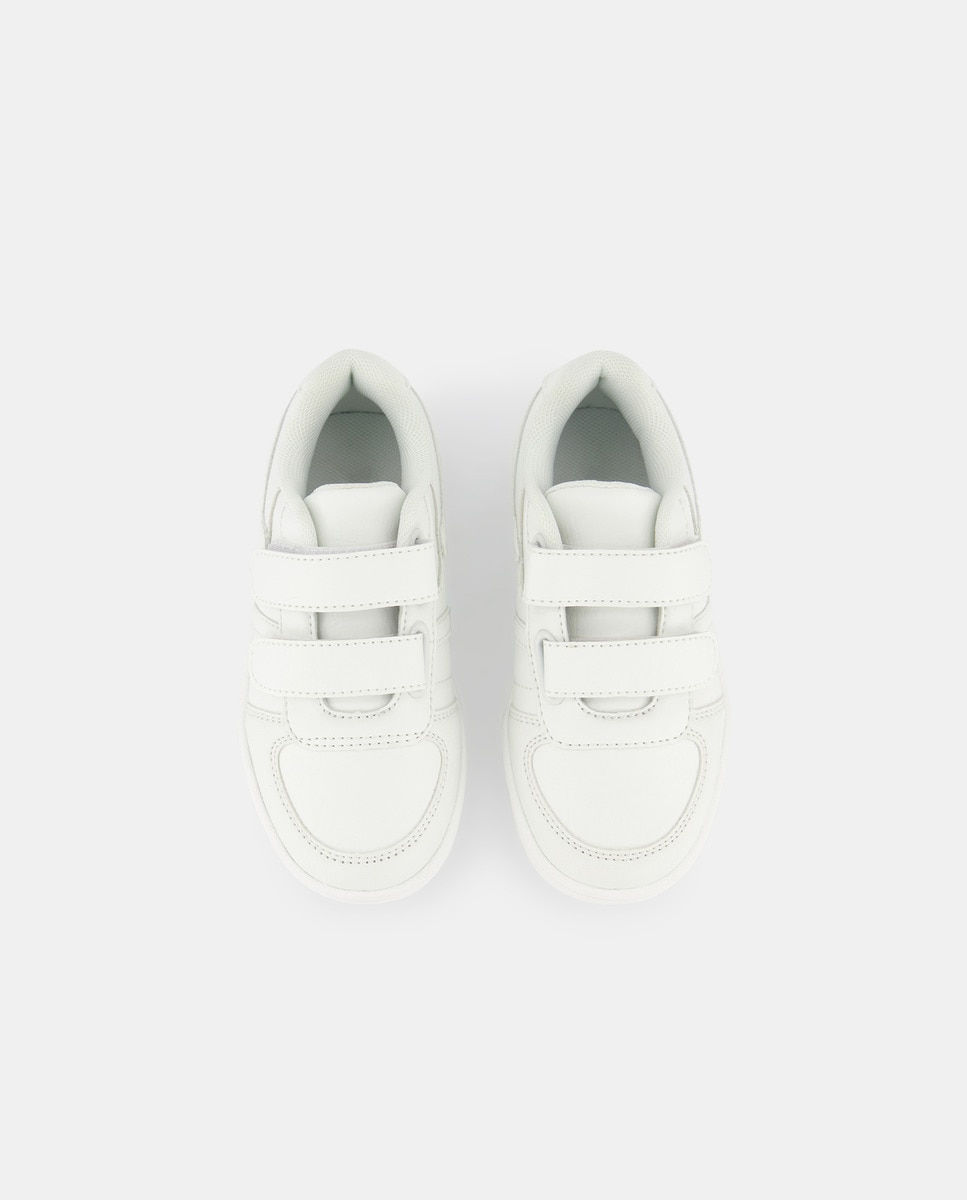 Deportivo de Bebés cierre adherente Blanco-4