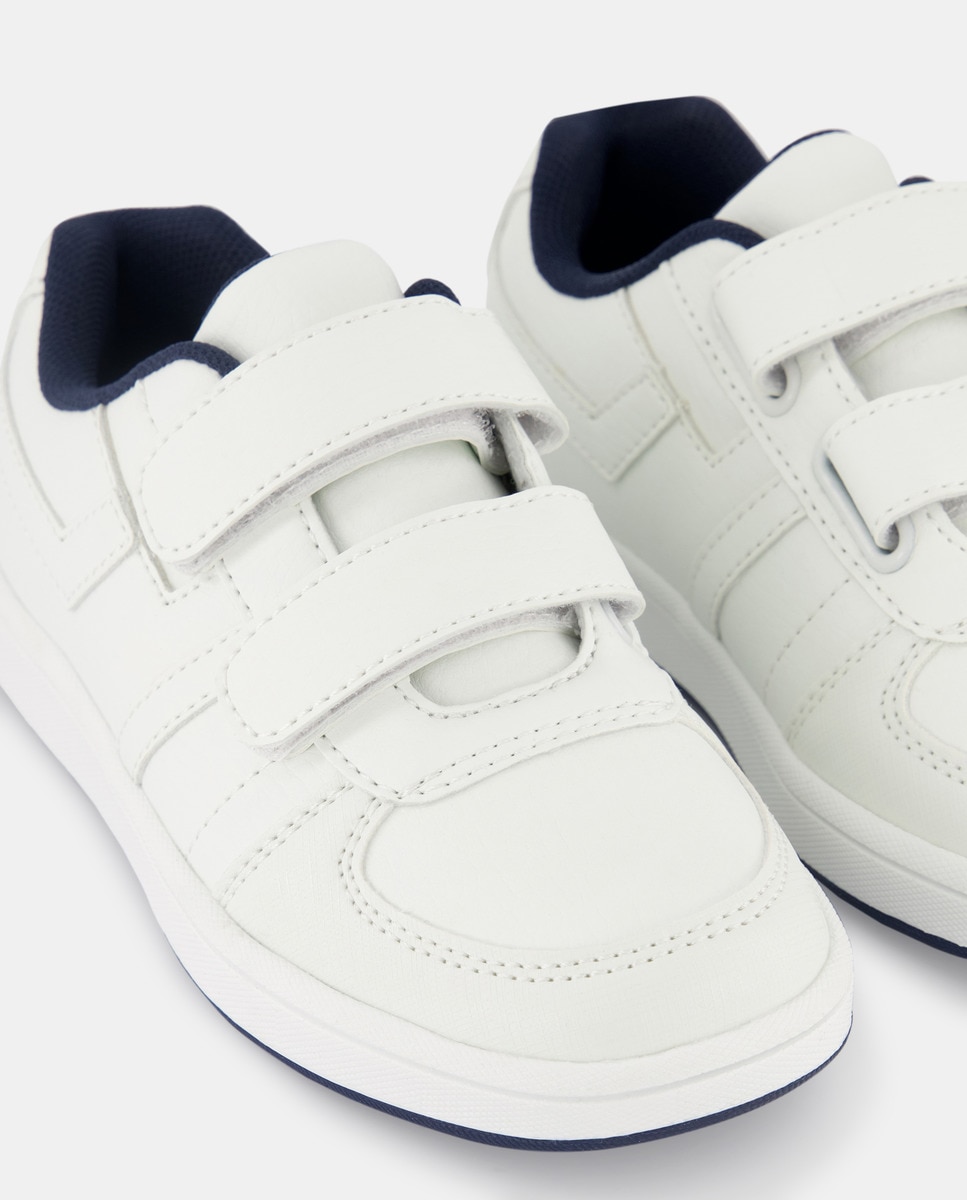 Deportivo de Infantil con cierre adherente Azul marino-5