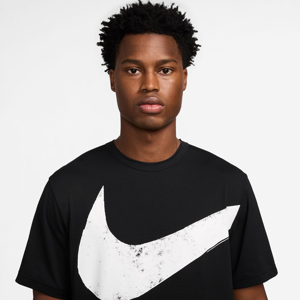 T-shirt de Homem Hyverse Swoosh Preto-3