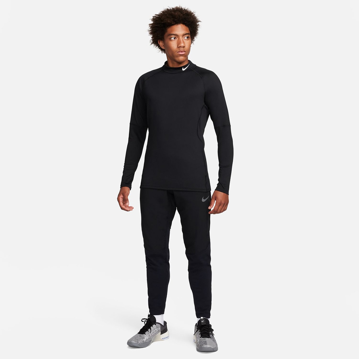 T-shirt de homem Pro Nike Preto-5