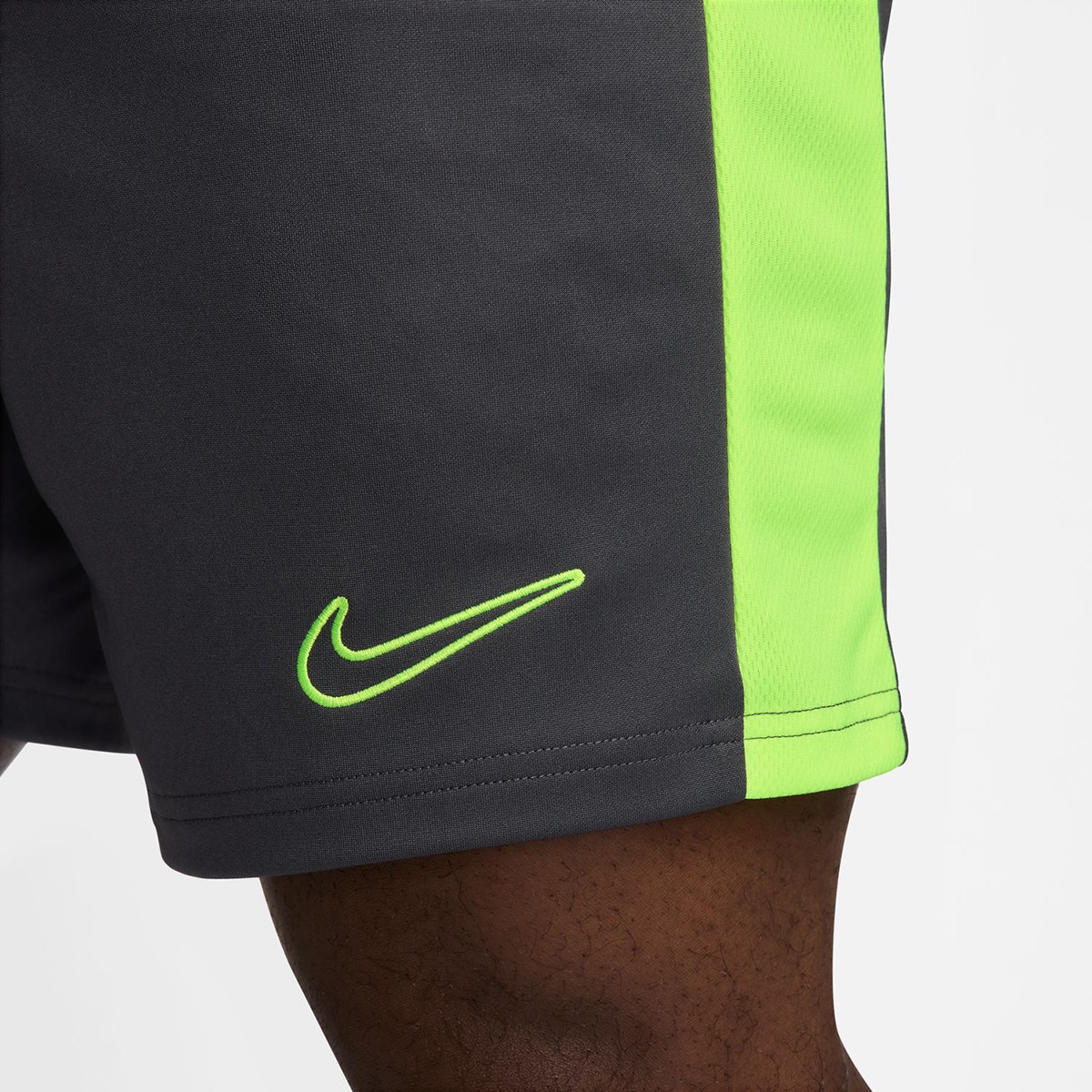 Calções de homem Dri-FIT Academy Nike Cinzento-3
