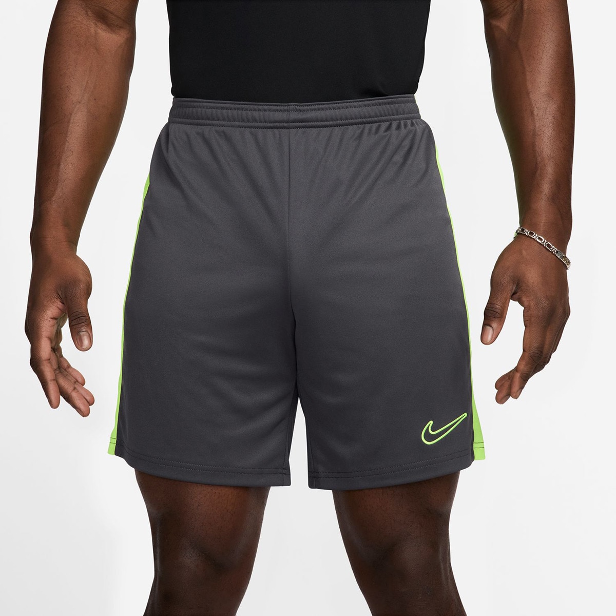 Calções de homem Dri-FIT Academy Nike Cinzento-1
