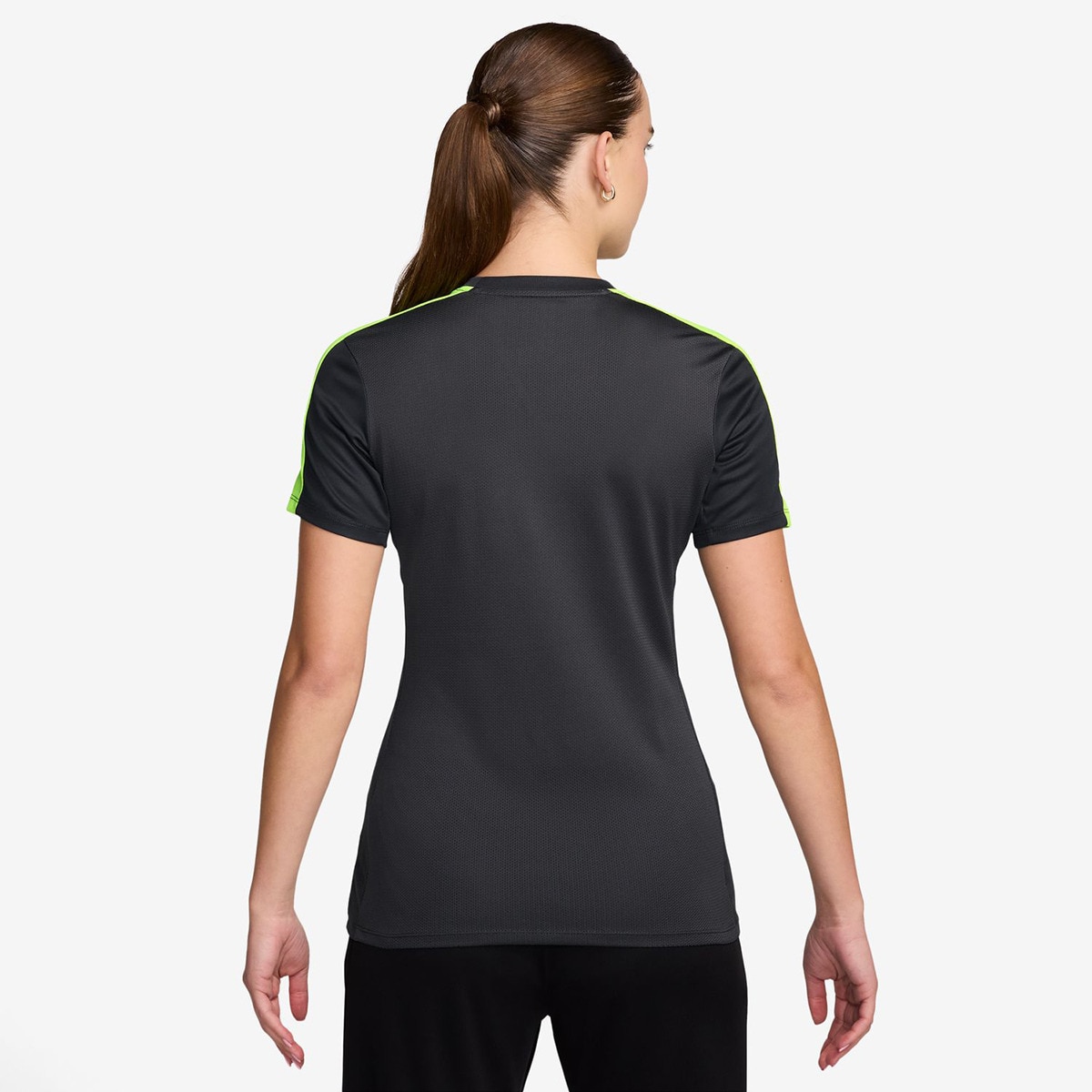 T-shirt de mulher Dri-FIT Academy Nike Cinzento-2