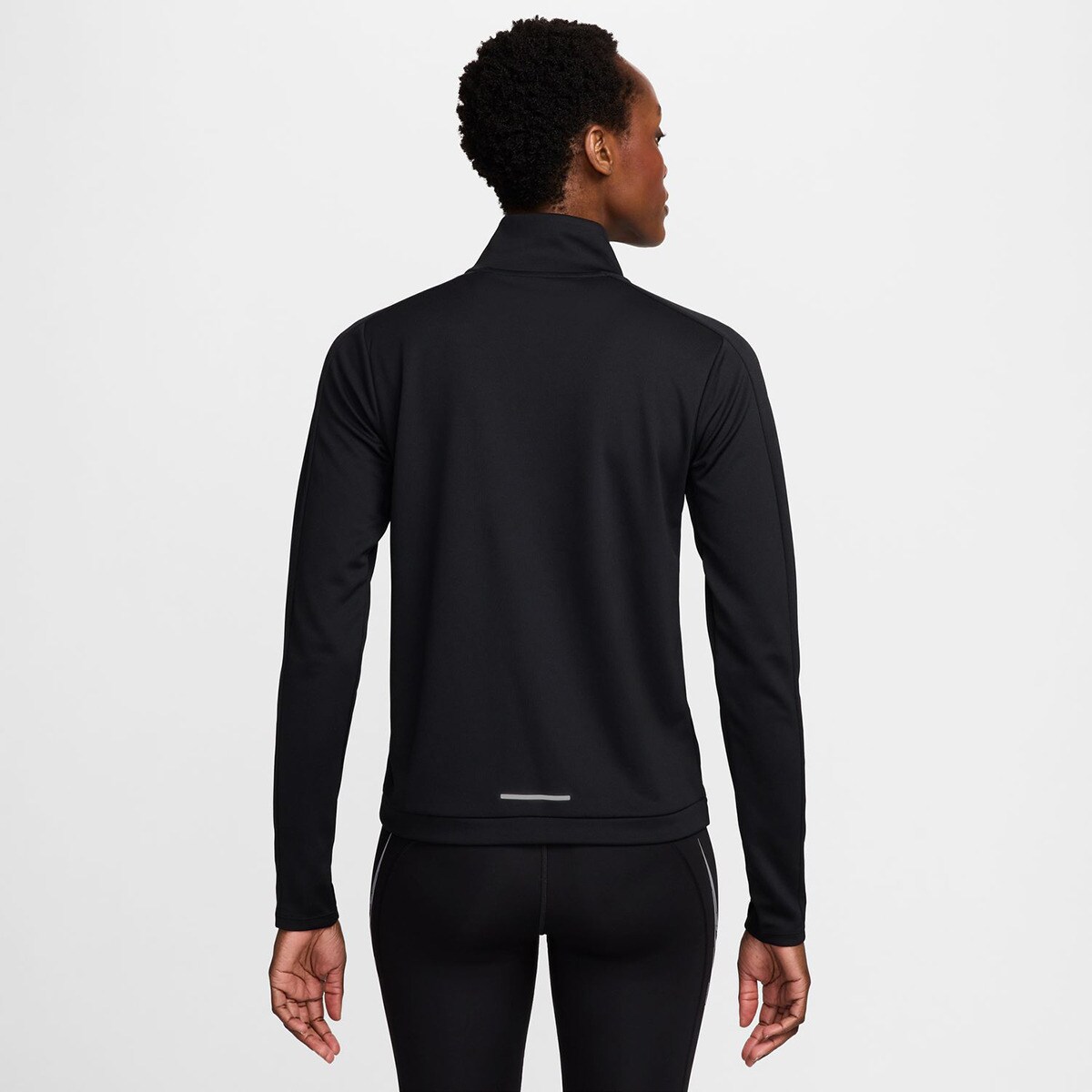 T-shirt de mulher Swoosh Nike Preto-2
