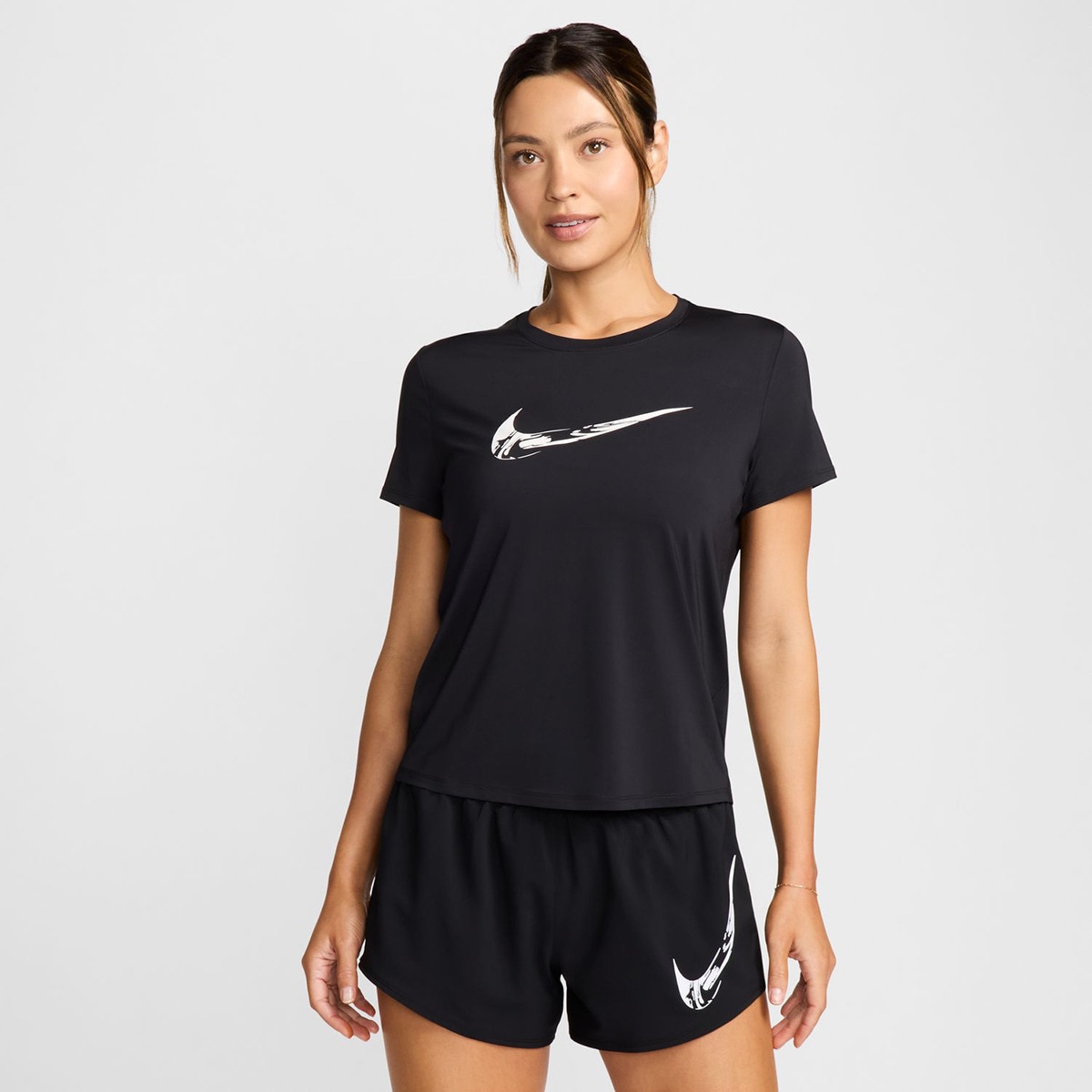 T-shirt de Mulher One Swoosh Preto-1