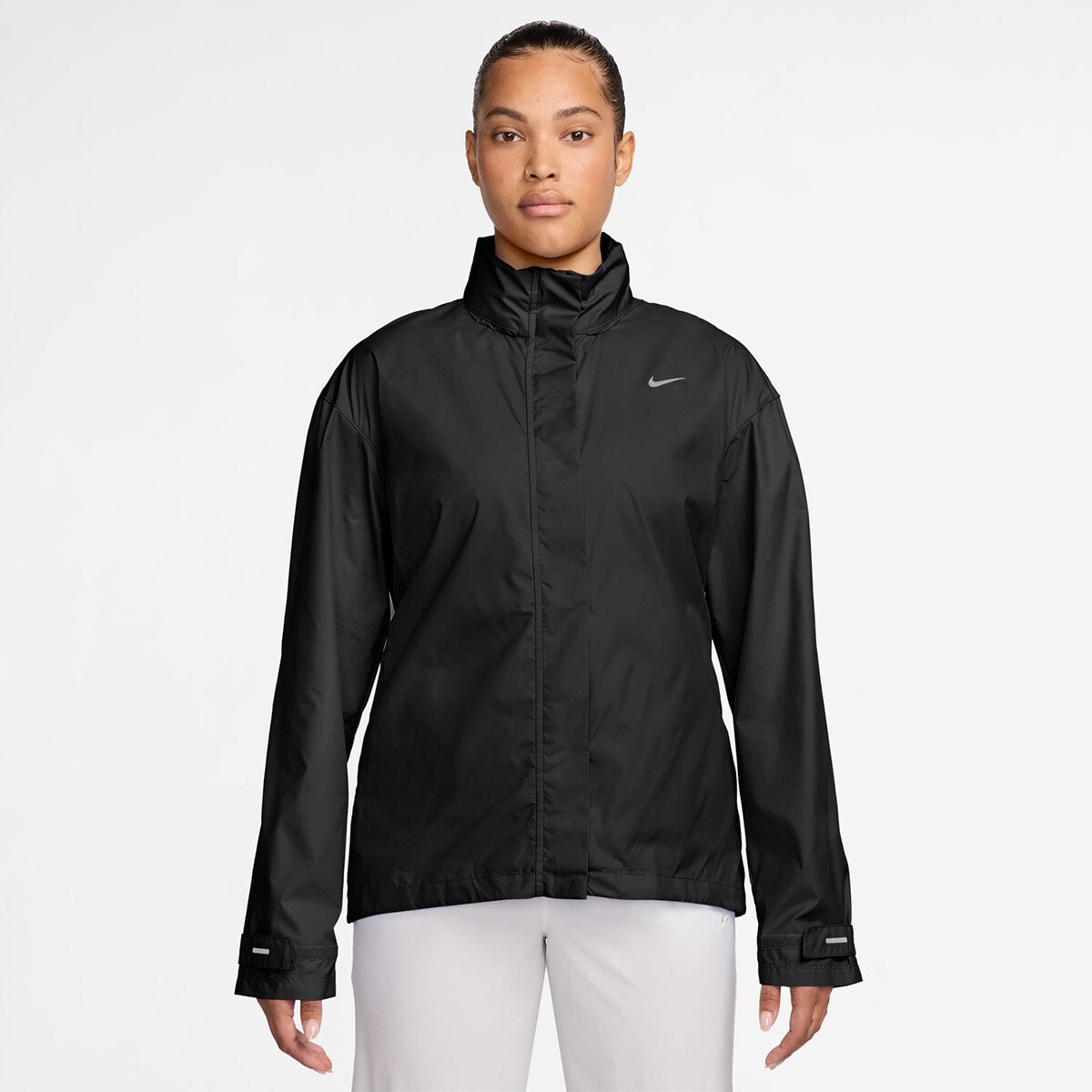 Casaco de Mulher Fast Swoosh Preto-1