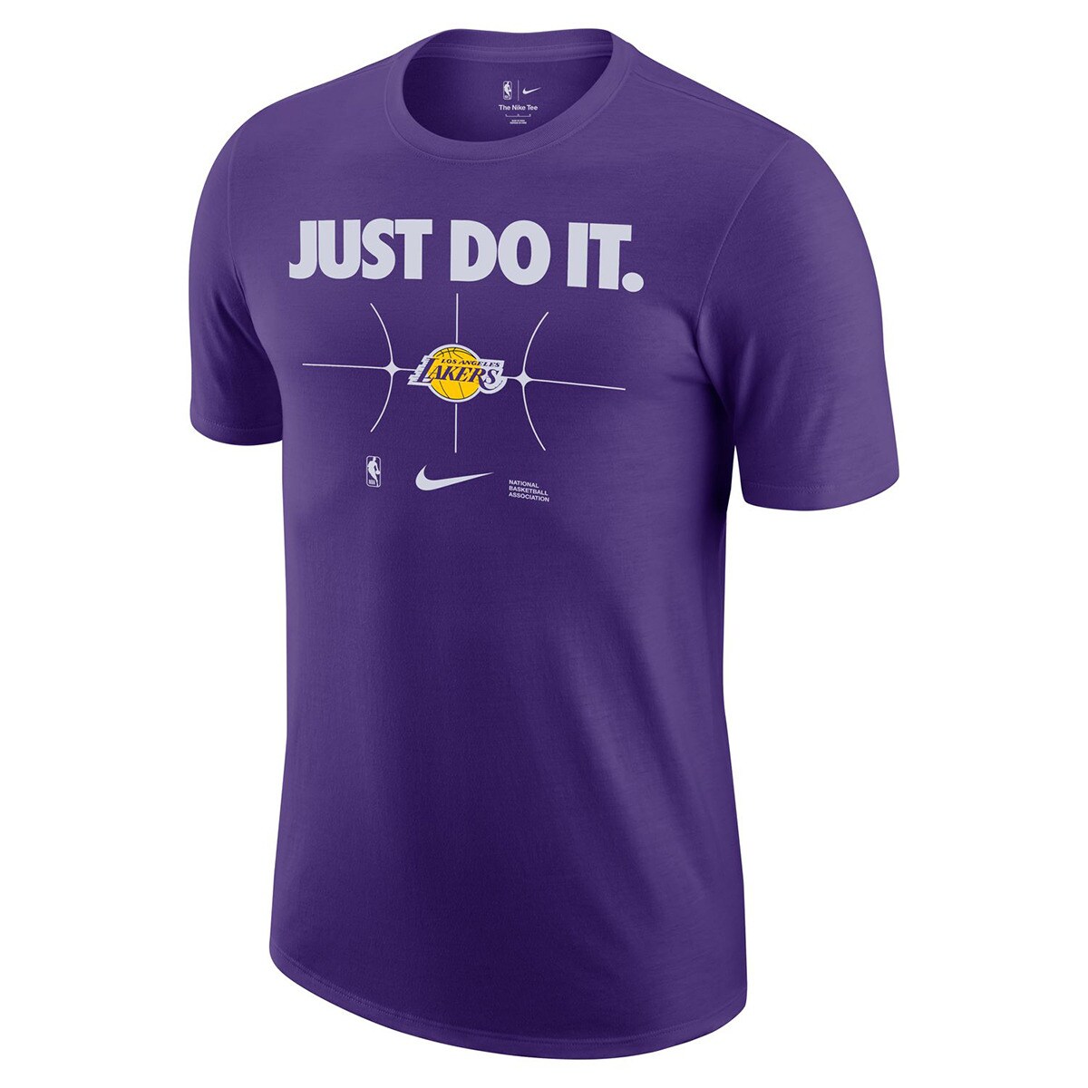 T-shirt de Homem Los Angeles Lakers Roxo-1