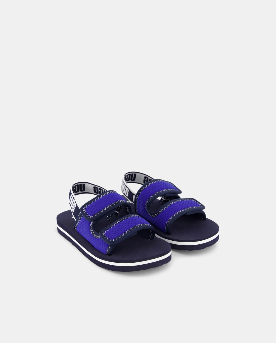 Sandálias Abertas Lennon Slingback Azul-marinho-2