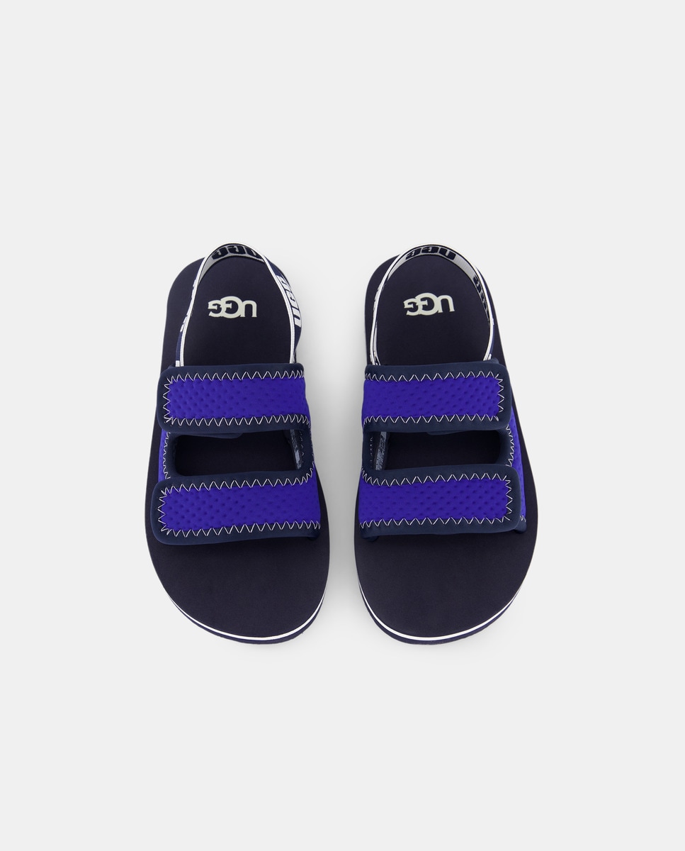 Sandálias Abertas Lennon Slingback Azul-marinho-4