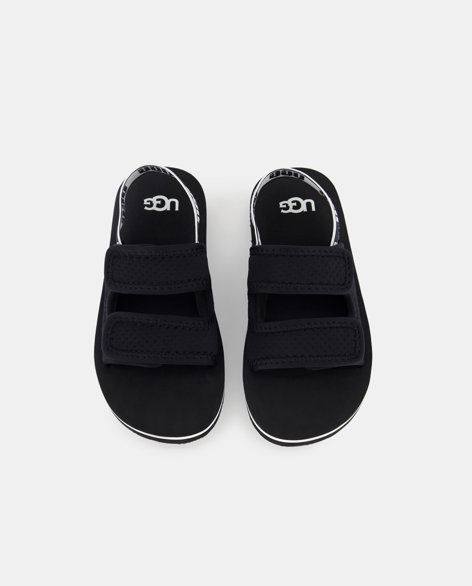 Sandálias Abertas Lennon Slingback Preto-4