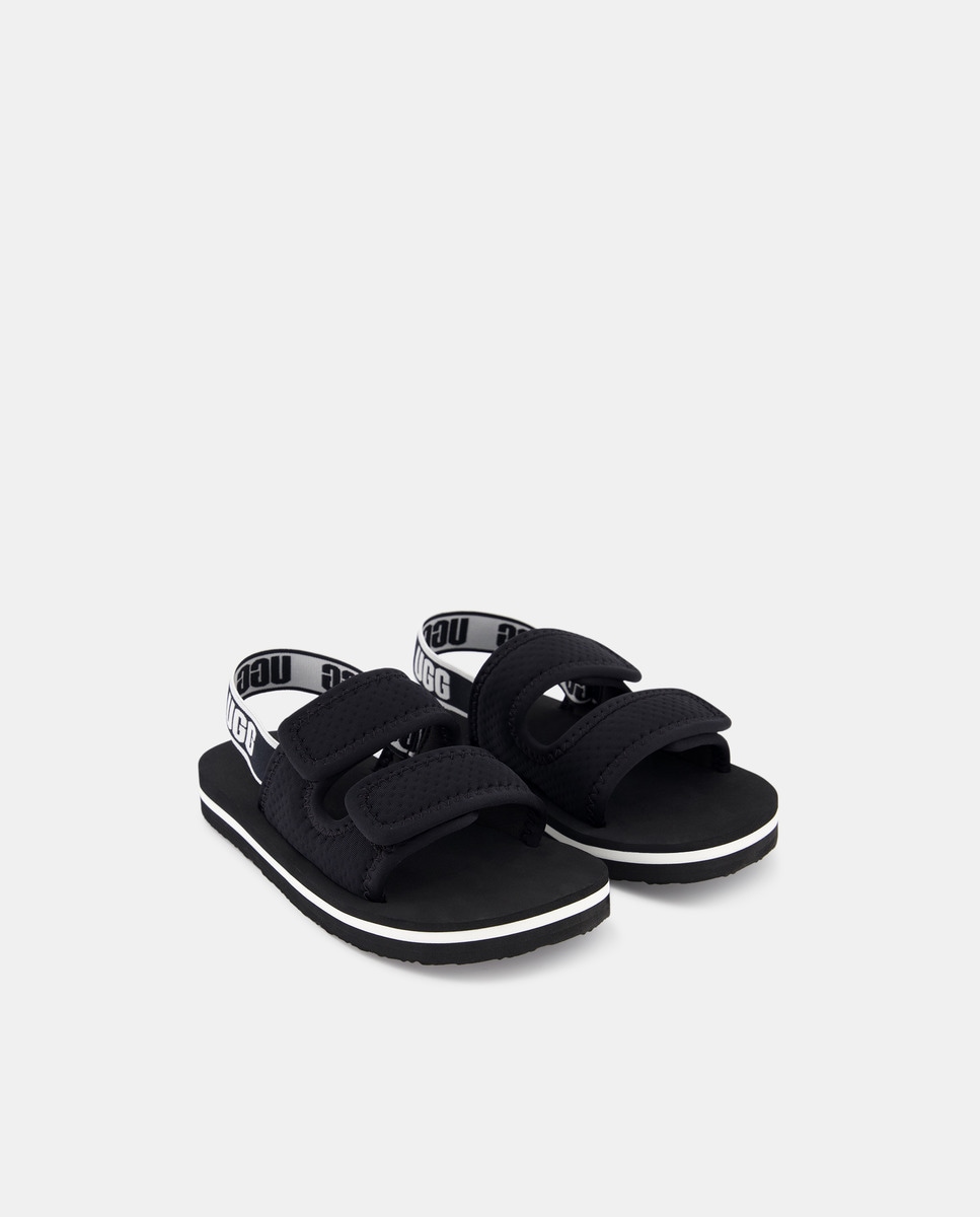 Sandálias Abertas Lennon Slingback Preto-2