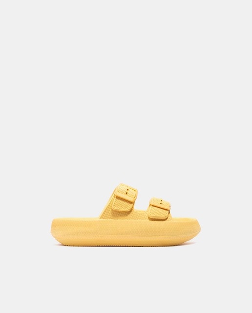 Imagen 0 de Chanclas de niña con dos tiras con hebilla