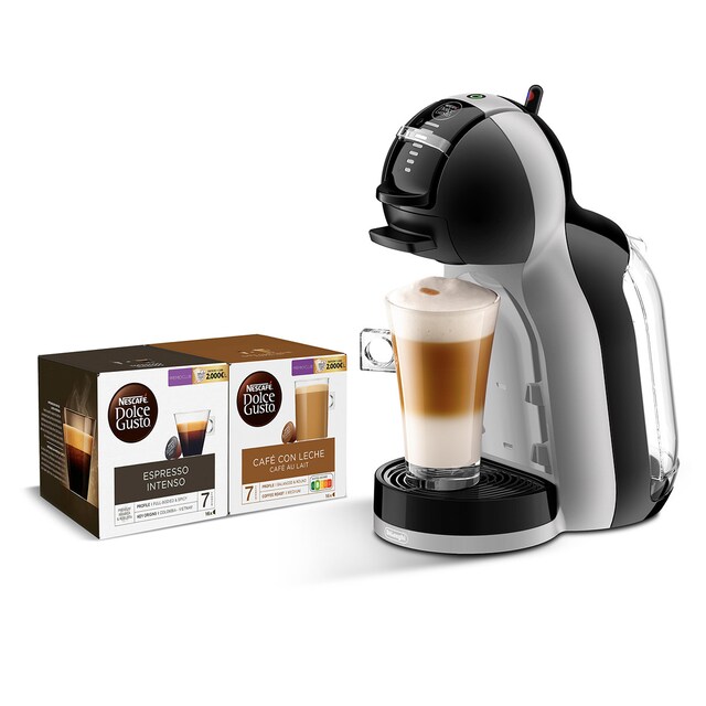 Imagen 0 de Cafetera espresso automática De'Longhi Mini Me Thermoblock ED155 para cápsulas Nescafé Dolce Gusto + 2 packs de café